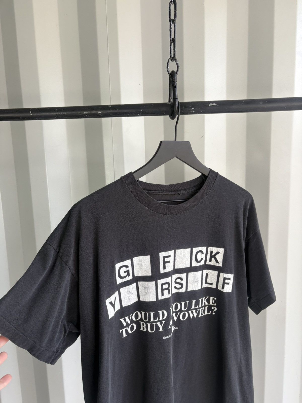 Vintage Vintage Go fuck yourself Shirt Distressed Faded Grunge Size US XL / EU 56 / 4 - 4 Thumbnail