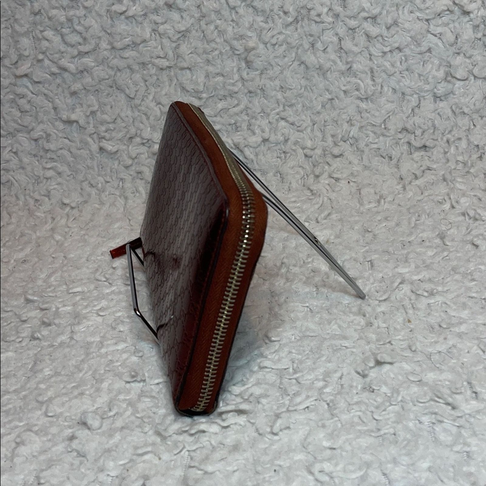 Gucci Gucci Microguccissima Zip Around Wallet Copper Size ONE SIZE - 3 Thumbnail