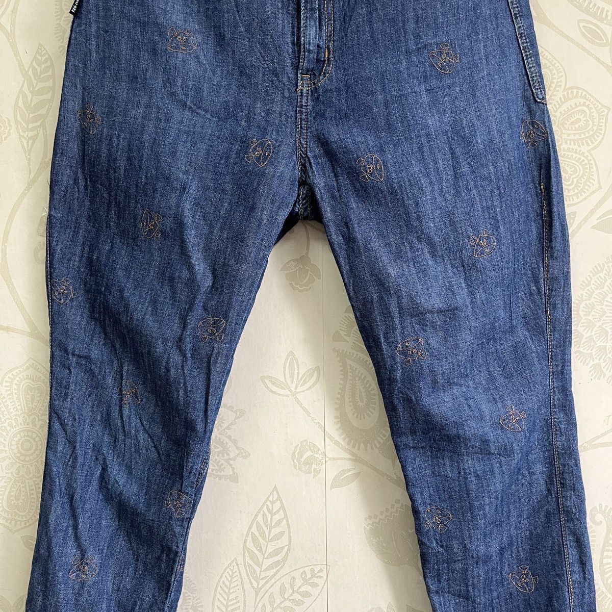 Issey Miyake × Japanese Brand Issey Miyake Ne-Net Japanese Jeans Size 28" / US 6 / IT 42 - 9 Thumbnail