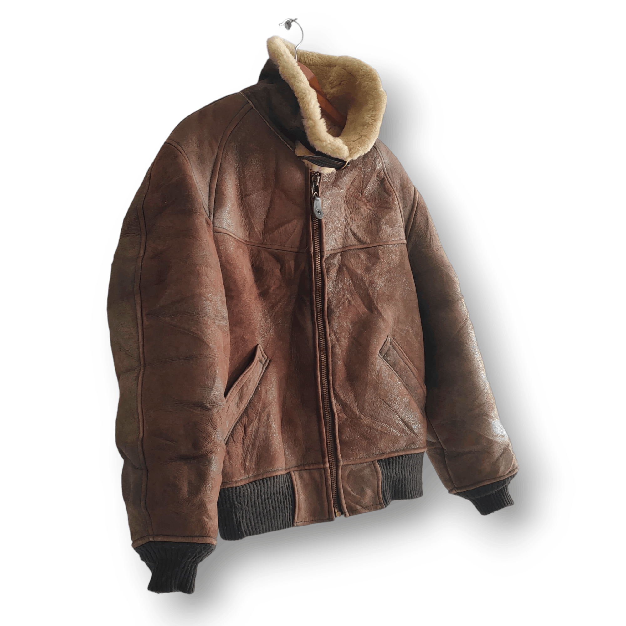 Avirex Vintage Avirex B-6 Sheepskin Leather Jacket Size US L / EU 52-54 / 3 - 5 Thumbnail