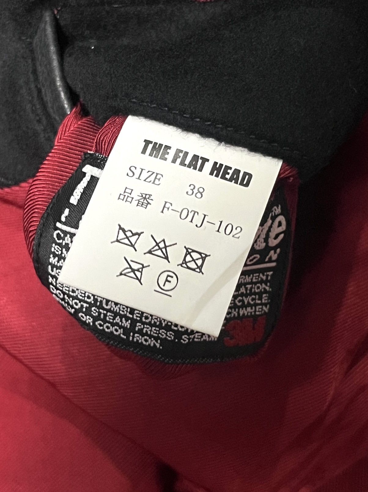 The Flat Head THE FLATHEAD Stajan Sleeve Leather Wool Amekaji Black Size US M / EU 48-50 / 2 - 10 Thumbnail