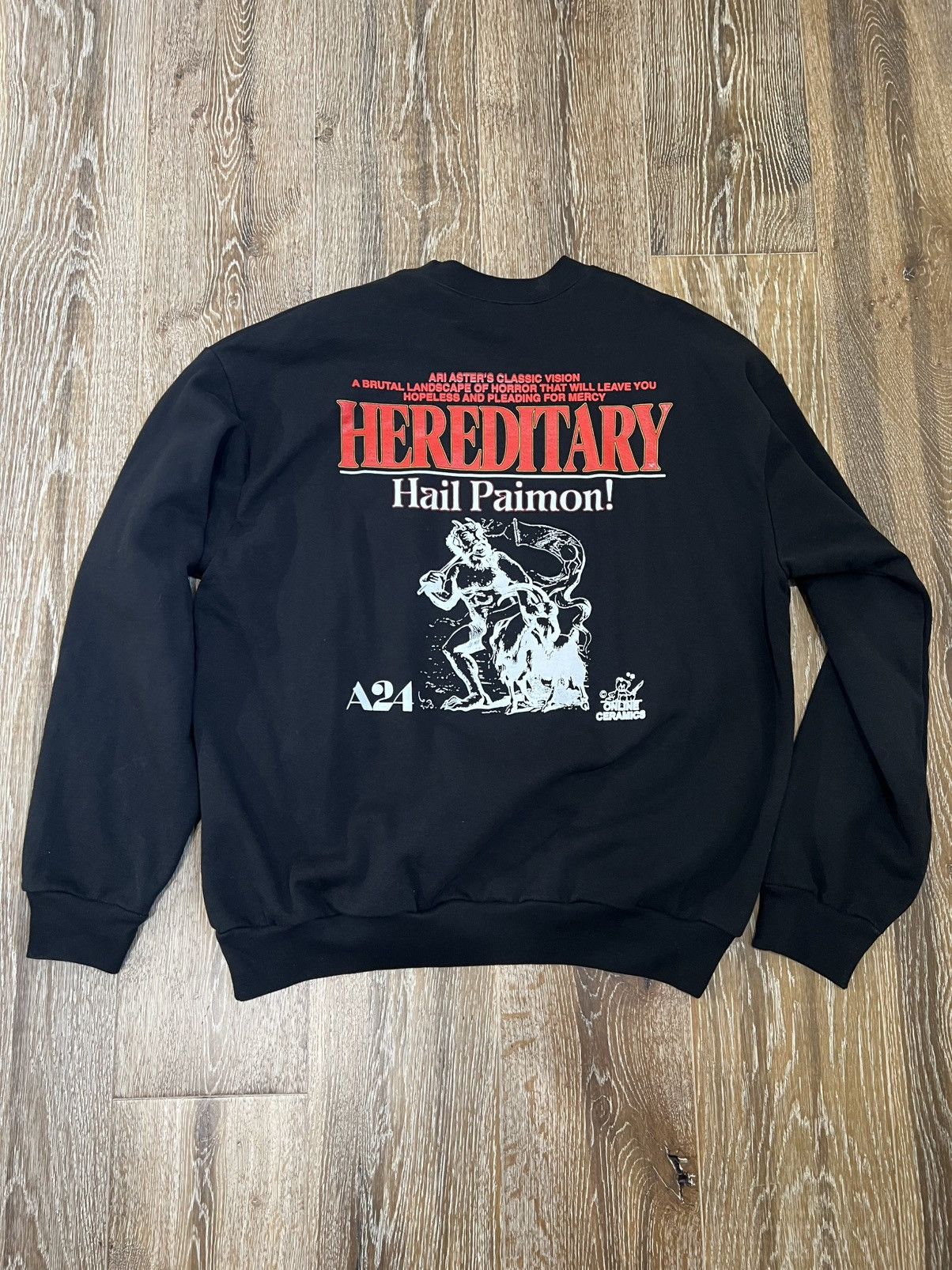 A24 × Online Ceramics Online ceramics A24 hereditary crewneck Size US XL / EU 56 / 4 - 2 Thumbnail