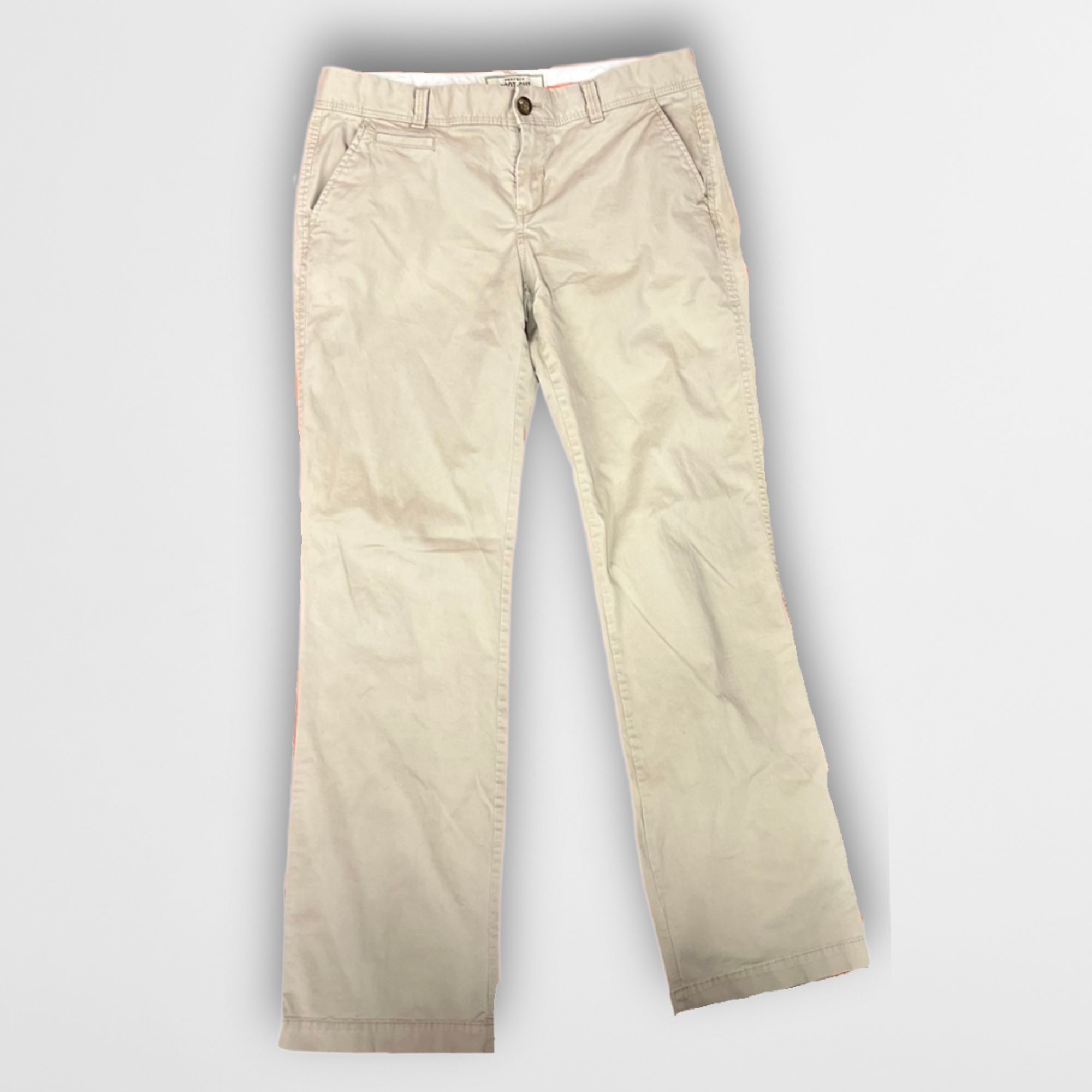Old Navy Old Navy Women’s Chino Pants Size 6 Khaki Casual Work Slacks Size 28" / US 6 / IT 42 - 2 Thumbnail