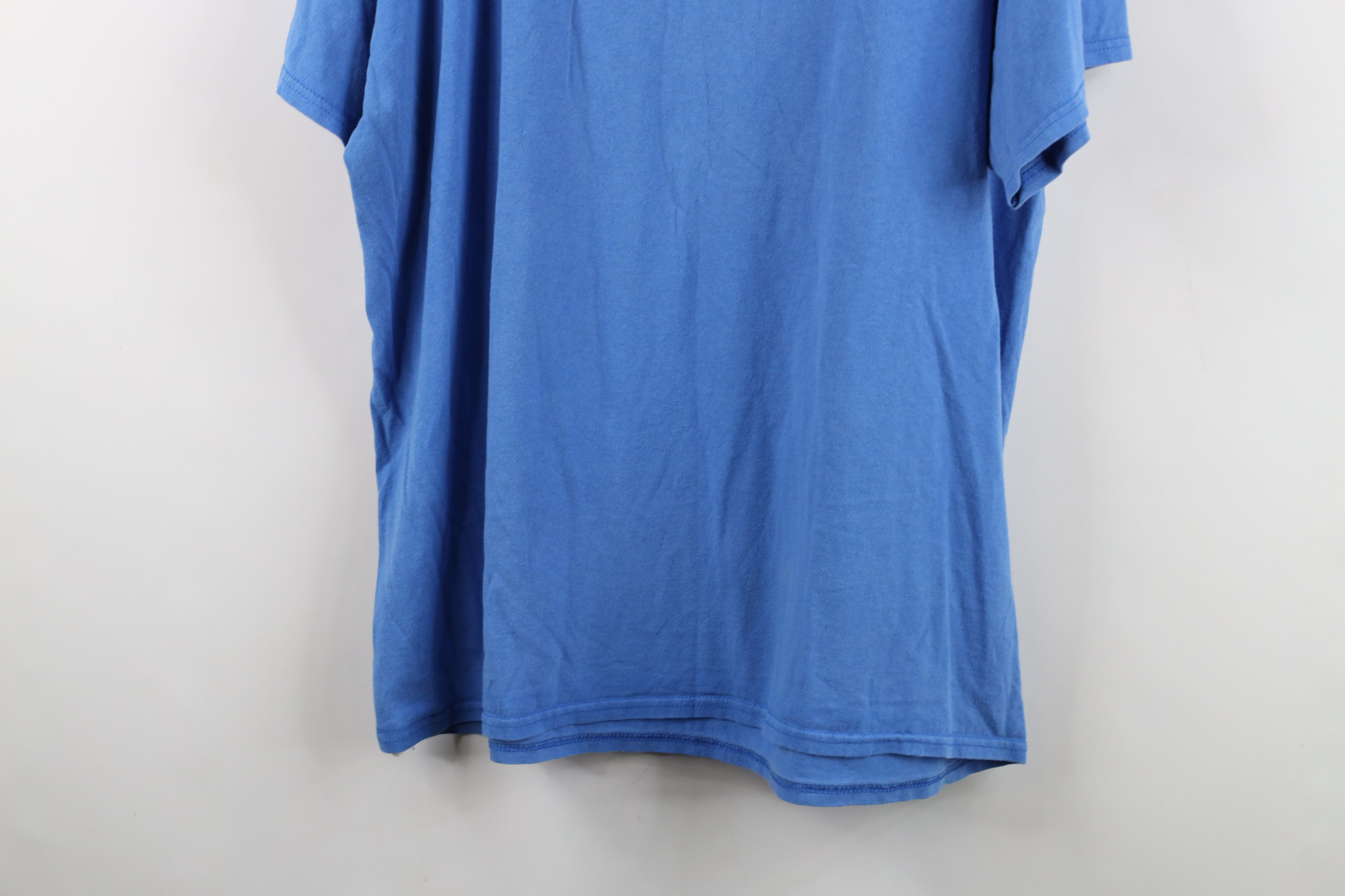 Vintage Vintage Y2K NFL Spell Detroit Lions Football T-Shirt Blue Size US XL / EU 56 / 4 - 13 Thumbnail