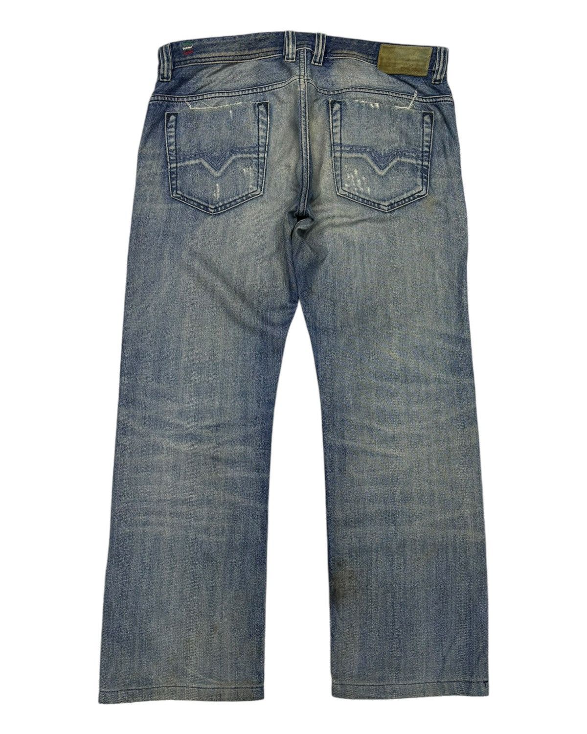Diesel Vintage Diesel Baggy Jeans Distressed Denim Cropped Size US 34 / EU 50 - 8 Thumbnail