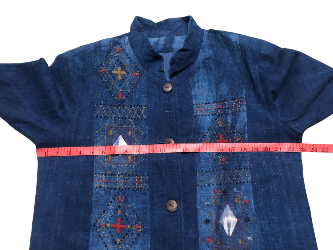 Indigo Vintage Indigo Native Button Jacket Inspired Kapital Style Size US M / EU 48-50 / 2 - 15 Thumbnail