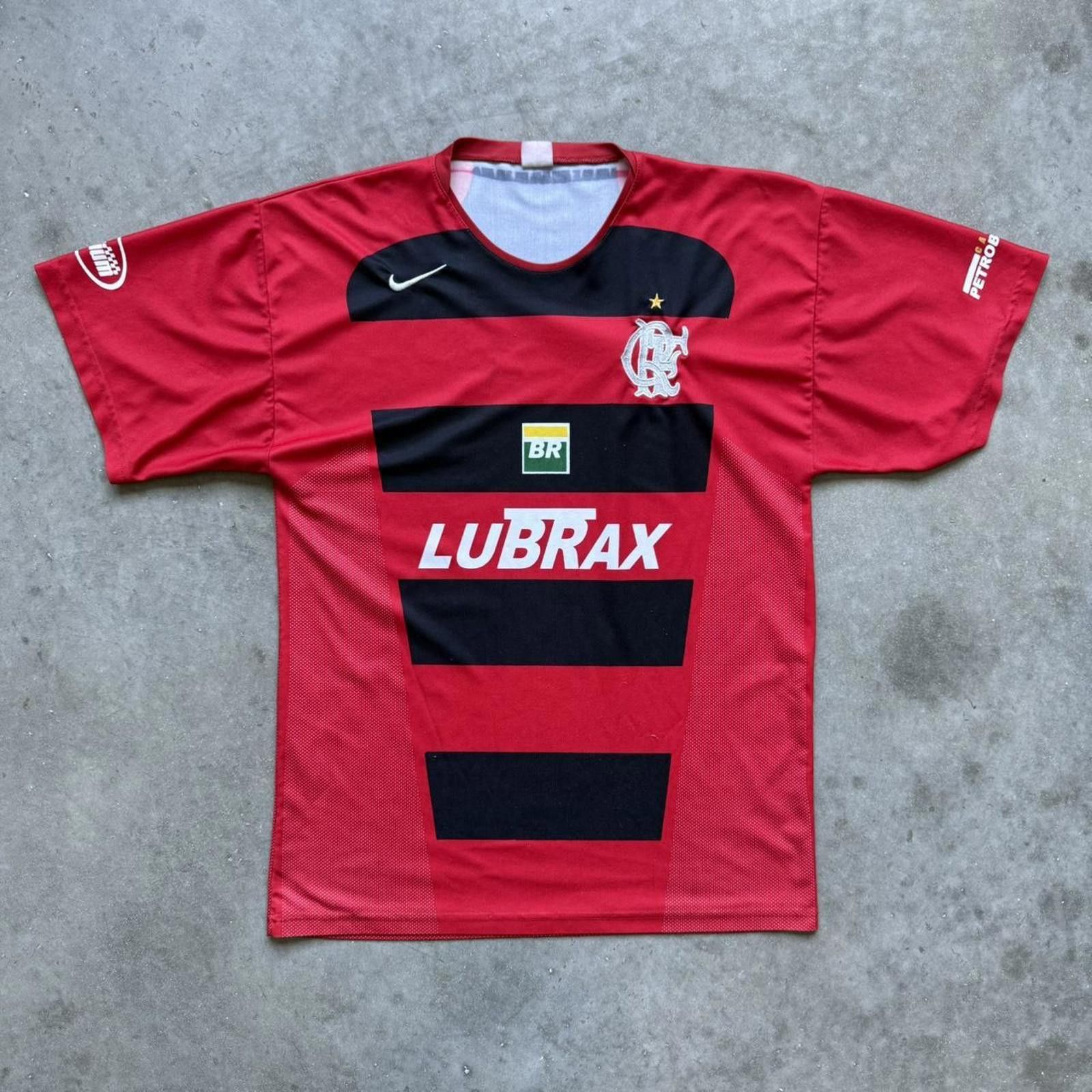 Nike Flamengo Brazil Home 2000's Retro #10 Soccer Futbol Jersey Size US L / EU 52-54 / 3 - 1 Thumbnail