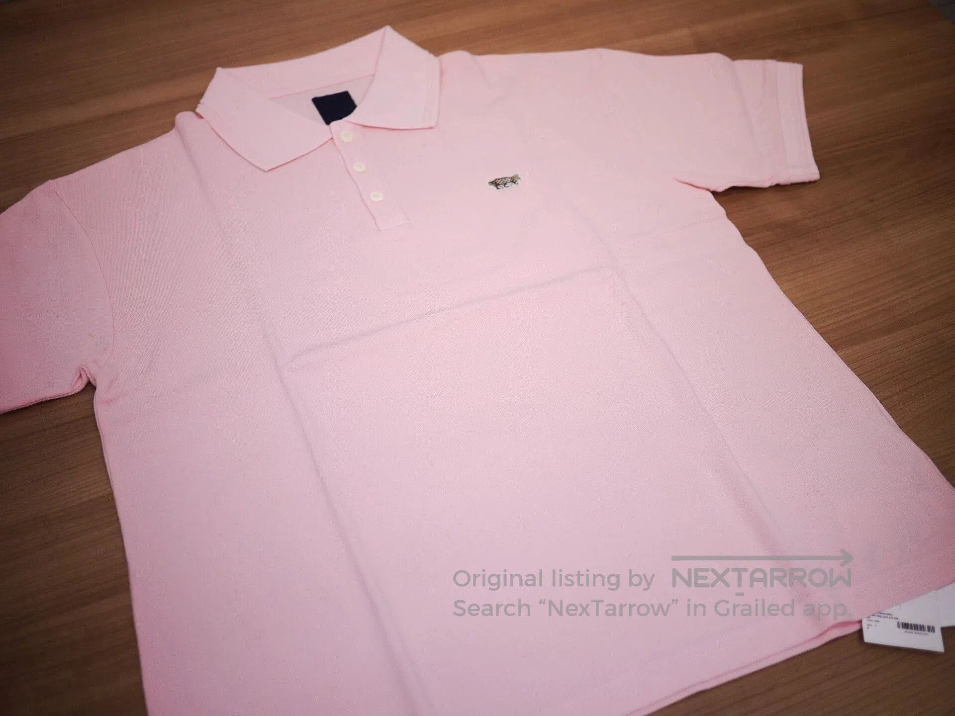 Visvim Pink Short-Sleeve Polo Shirt Size L. Size US L / EU 52-54 / 3 - 2 Thumbnail