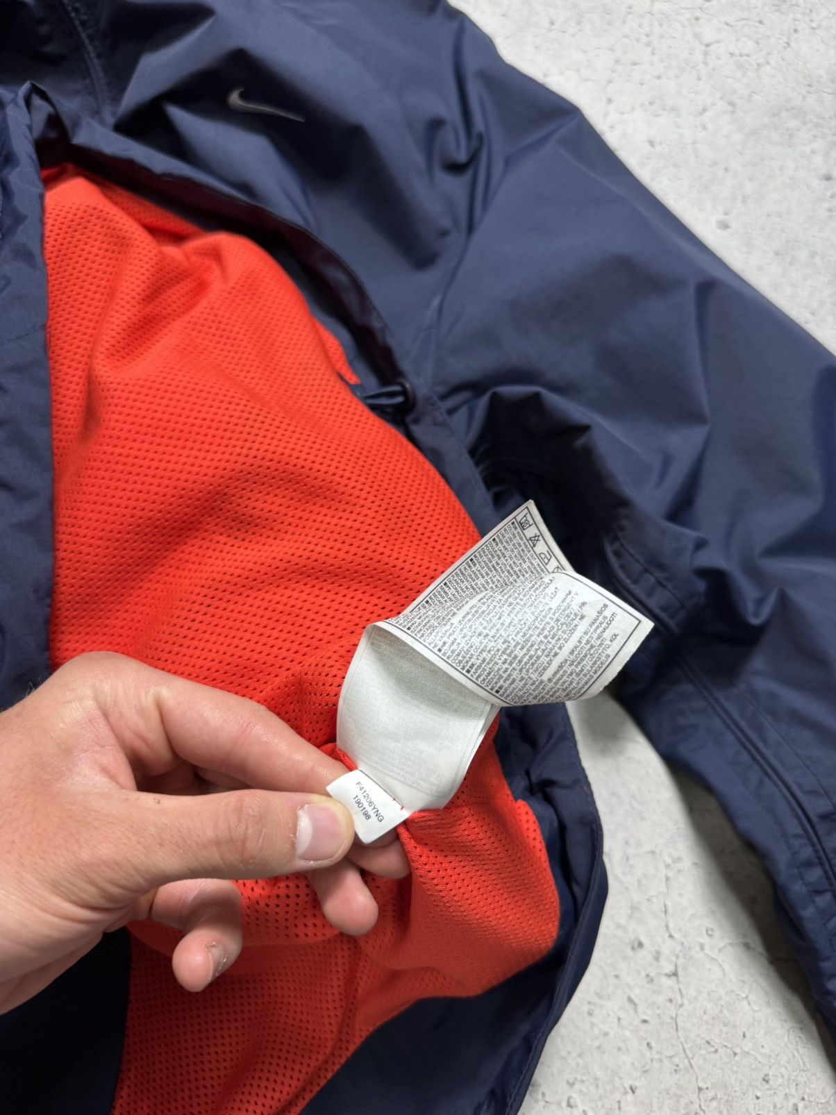 Nike Nike Athletic 71 Vintage Nylon Anorak Jacket Swoosh Drill Size US XL / EU 56 / 4 - 12 Thumbnail
