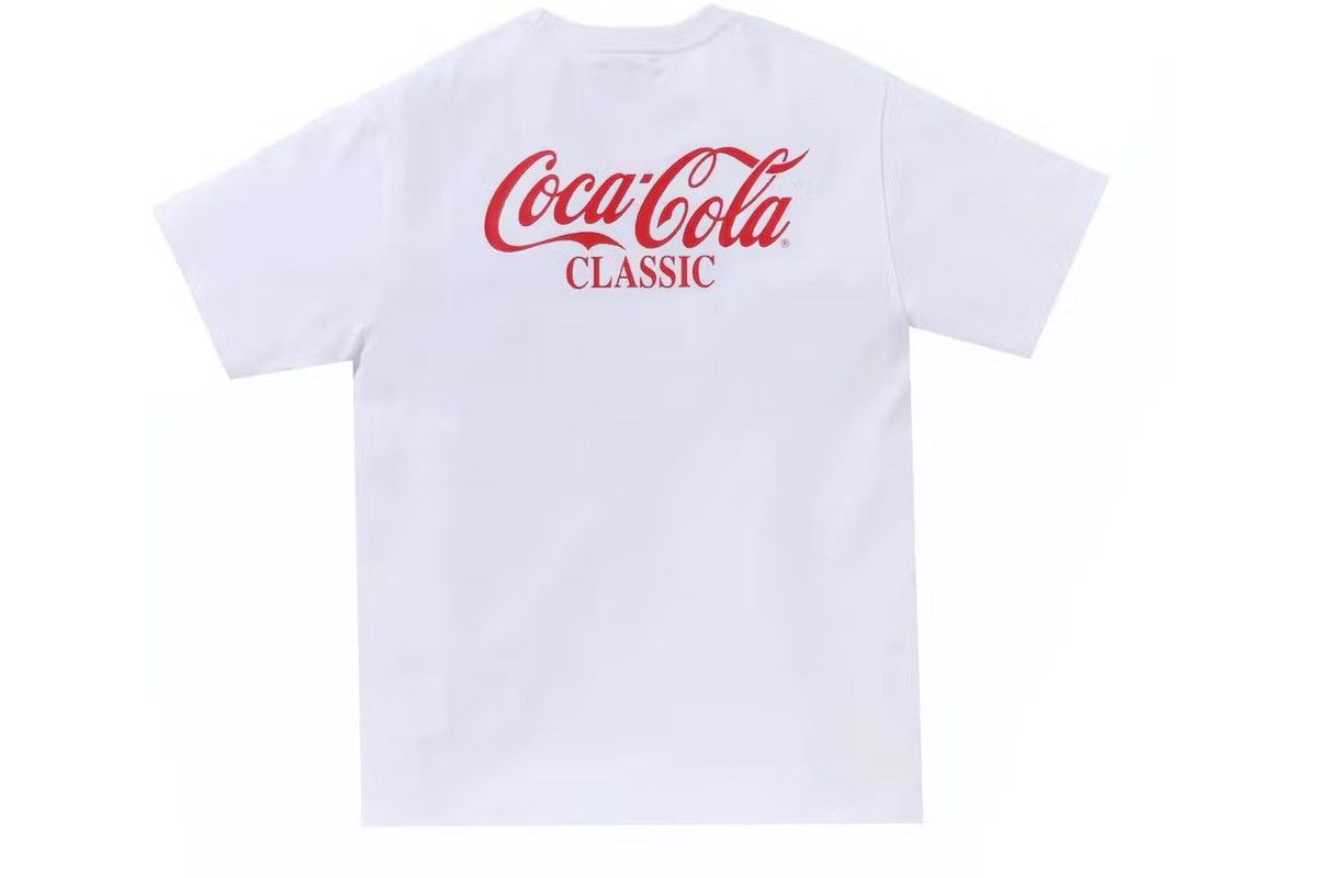 Bape BAPE x Coca-Cola Ape Head Tee White Size US S / EU 44-46 / 1 - 3 Thumbnail