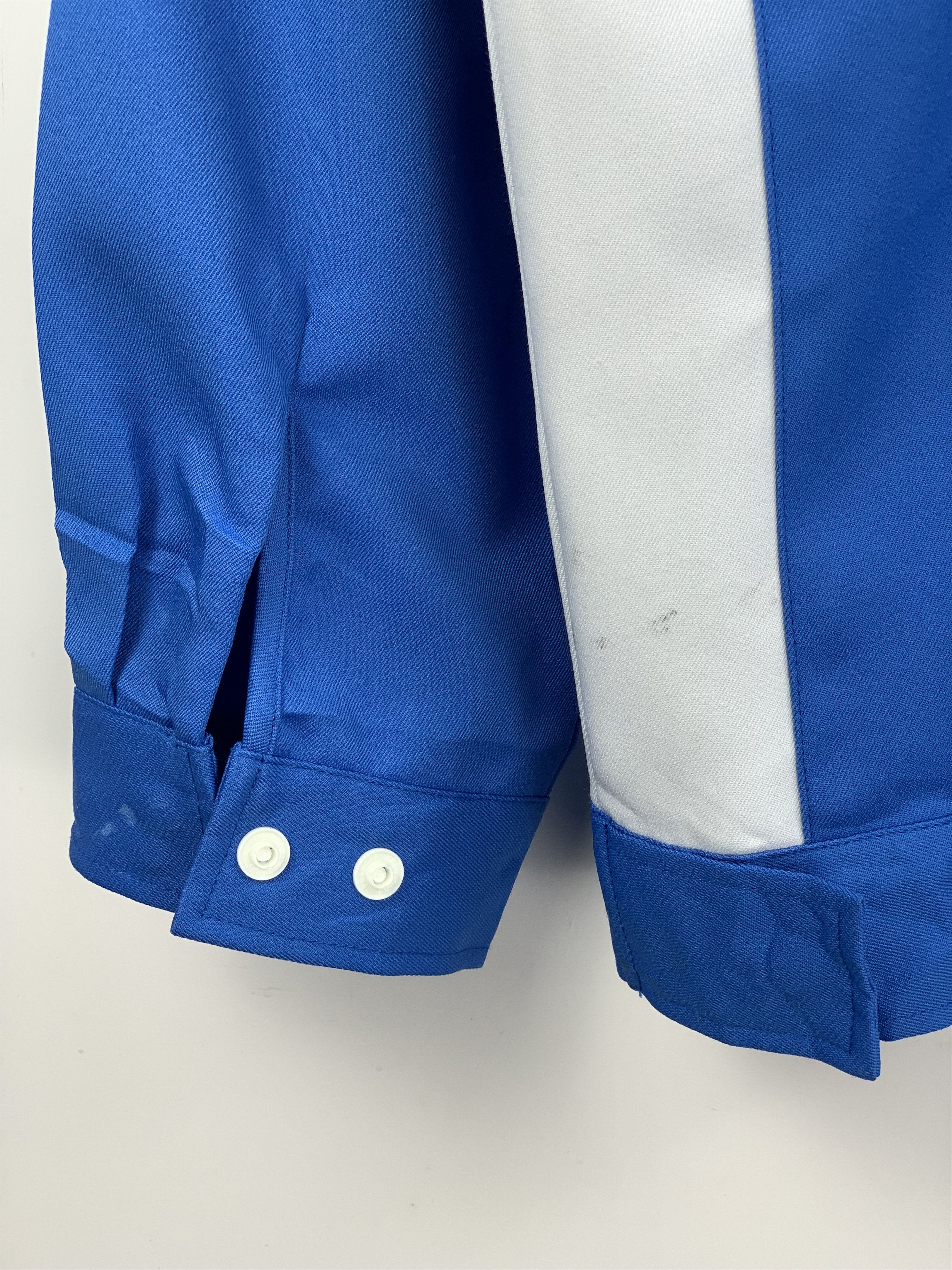 Japanese Brand Vintage Andare Schiettio Workwear Zipper Denim Jacket J1600 Size US L / EU 52-54 / 3 - 13 Thumbnail