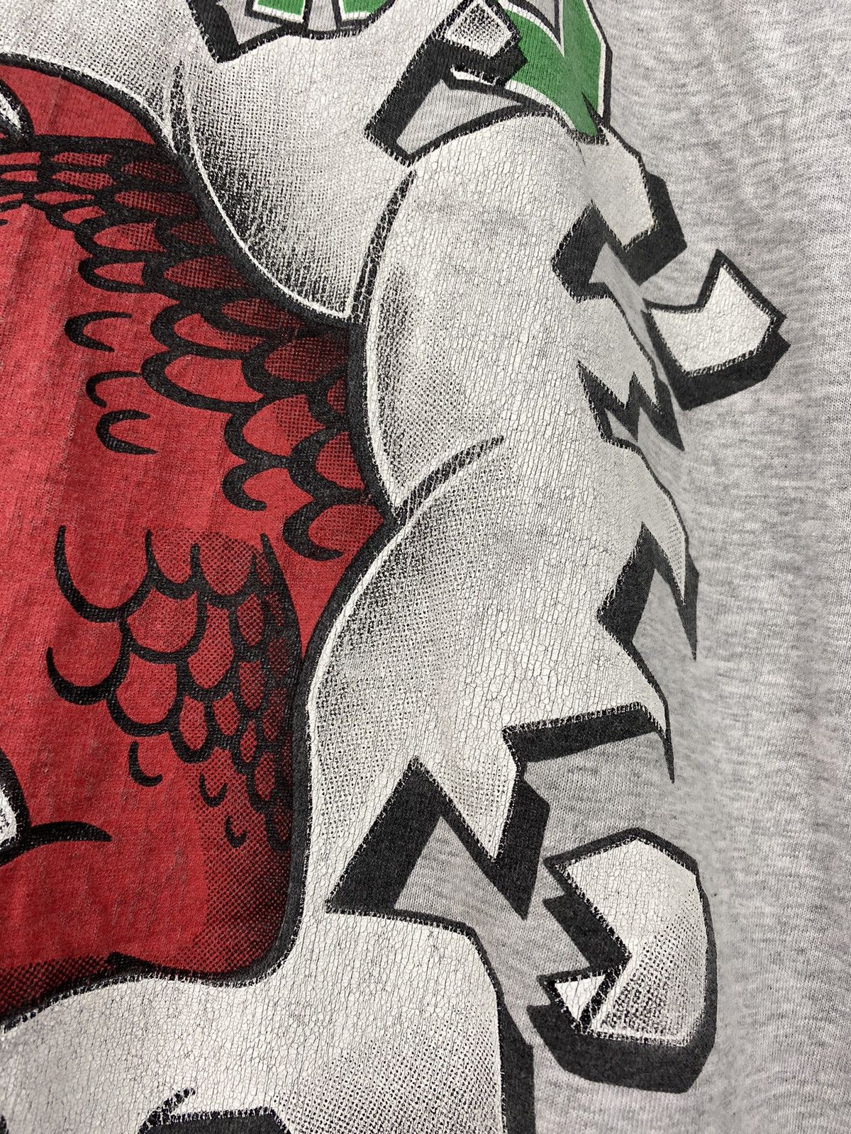 Vintage Vintage Wales Cymru Dragon 1994 T Shirt Tee Y2K Africa Size US XL / EU 56 / 4 - 14 Thumbnail