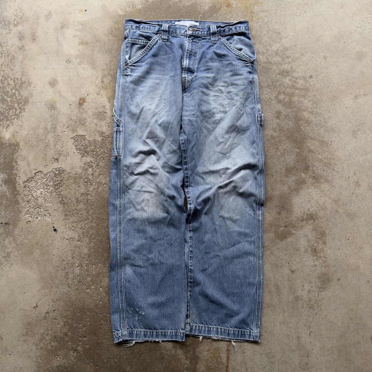 Levi's Levi's Thrashed Faded Distressed Skater Jeans ERD Grunge Size US 34 / EU 50 - 1 Thumbnail