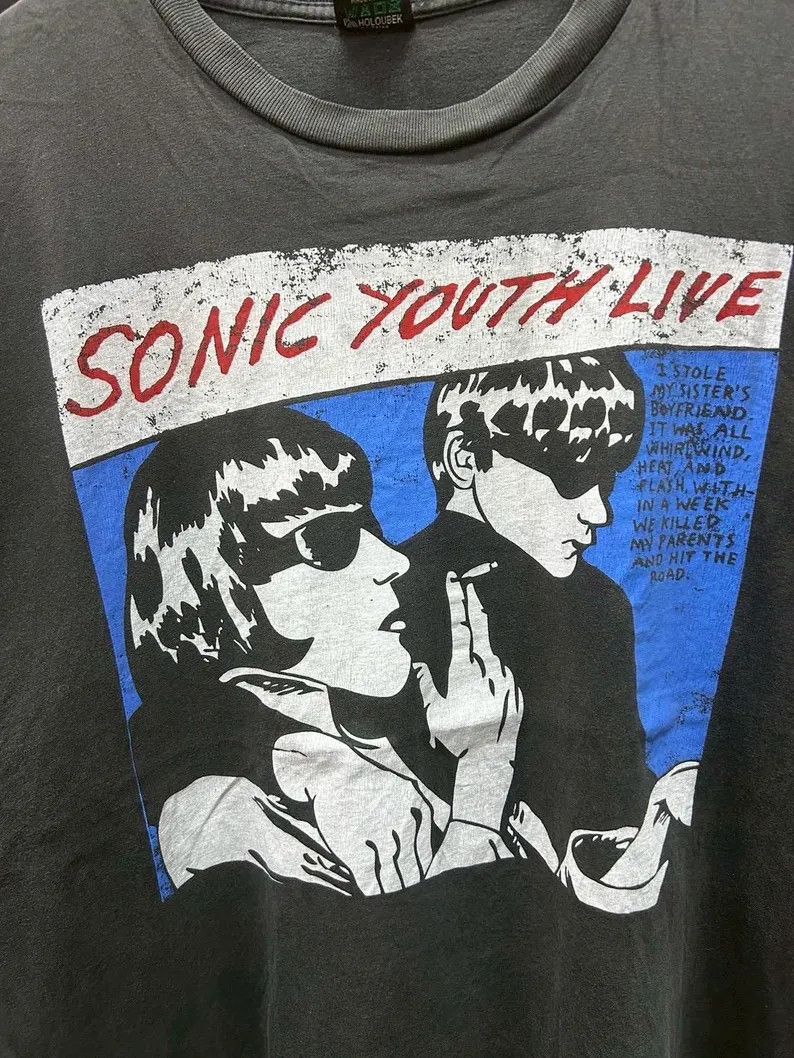 Vintage Vintage 2000s Sonic Youth Band tshirt size XL Size US XL / EU 56 / 4 - 3 Thumbnail