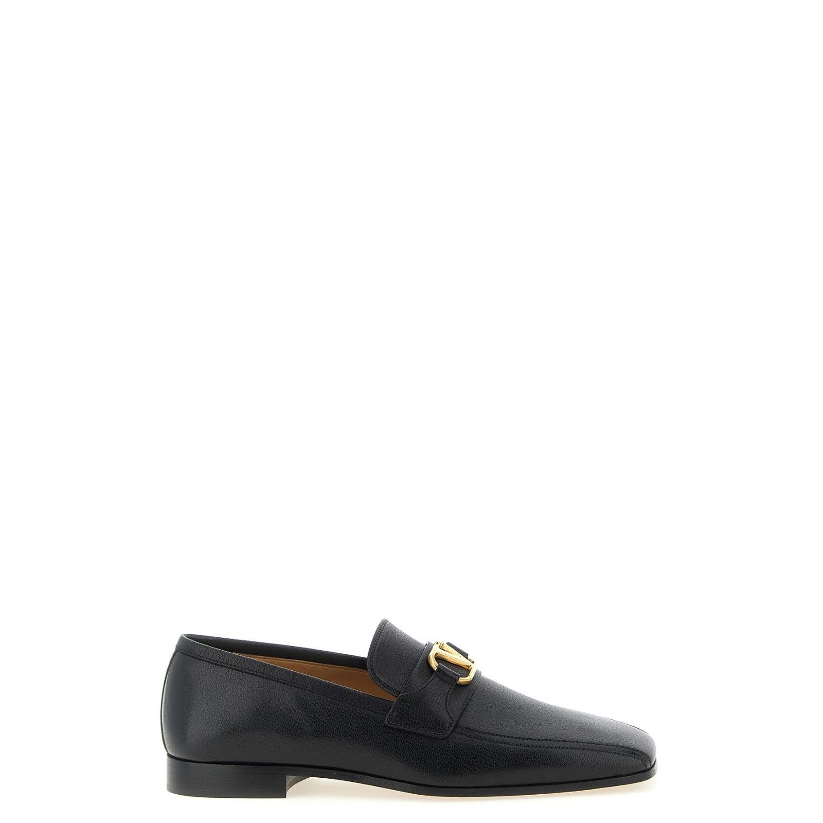 VALENTINO GARAVANI Black Leather Loafers New & Authentic (Me