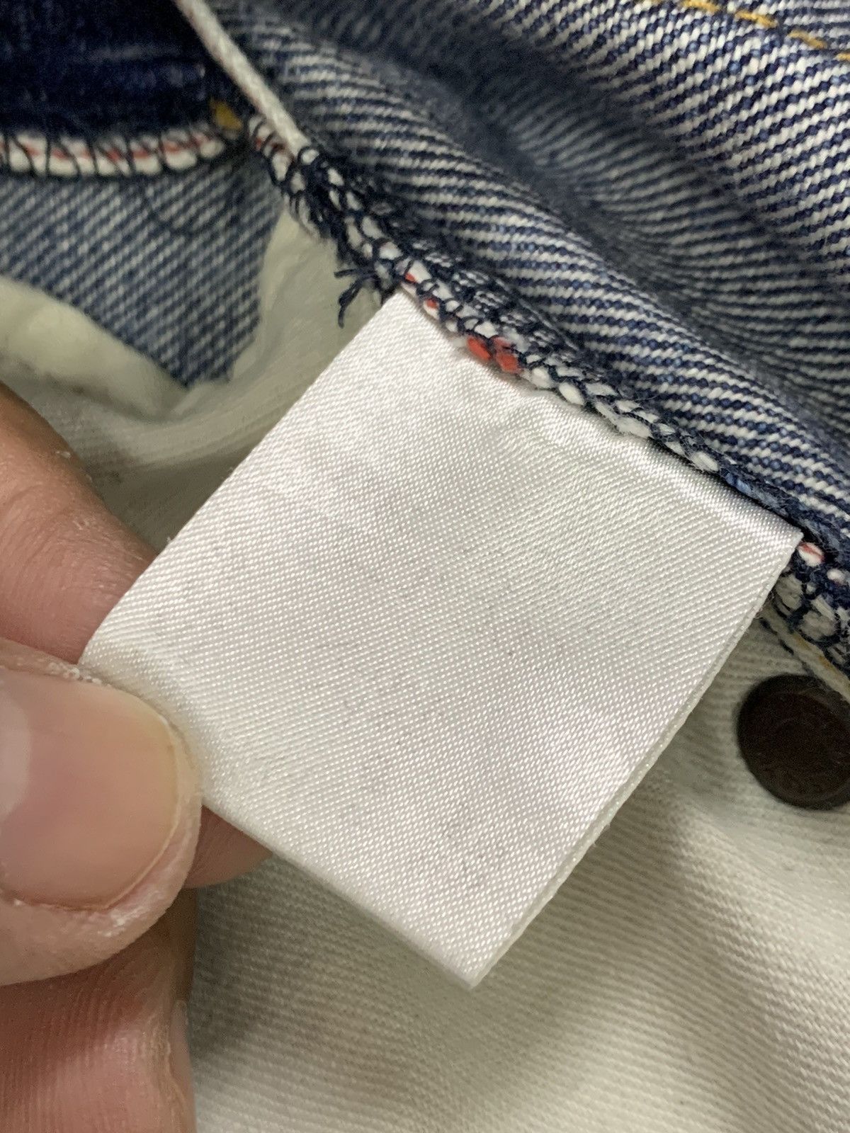 14th Addiction DISTRESSED GDC SELVEDGE DENIM & NICE FADED. Size US 31 - 5 Thumbnail
