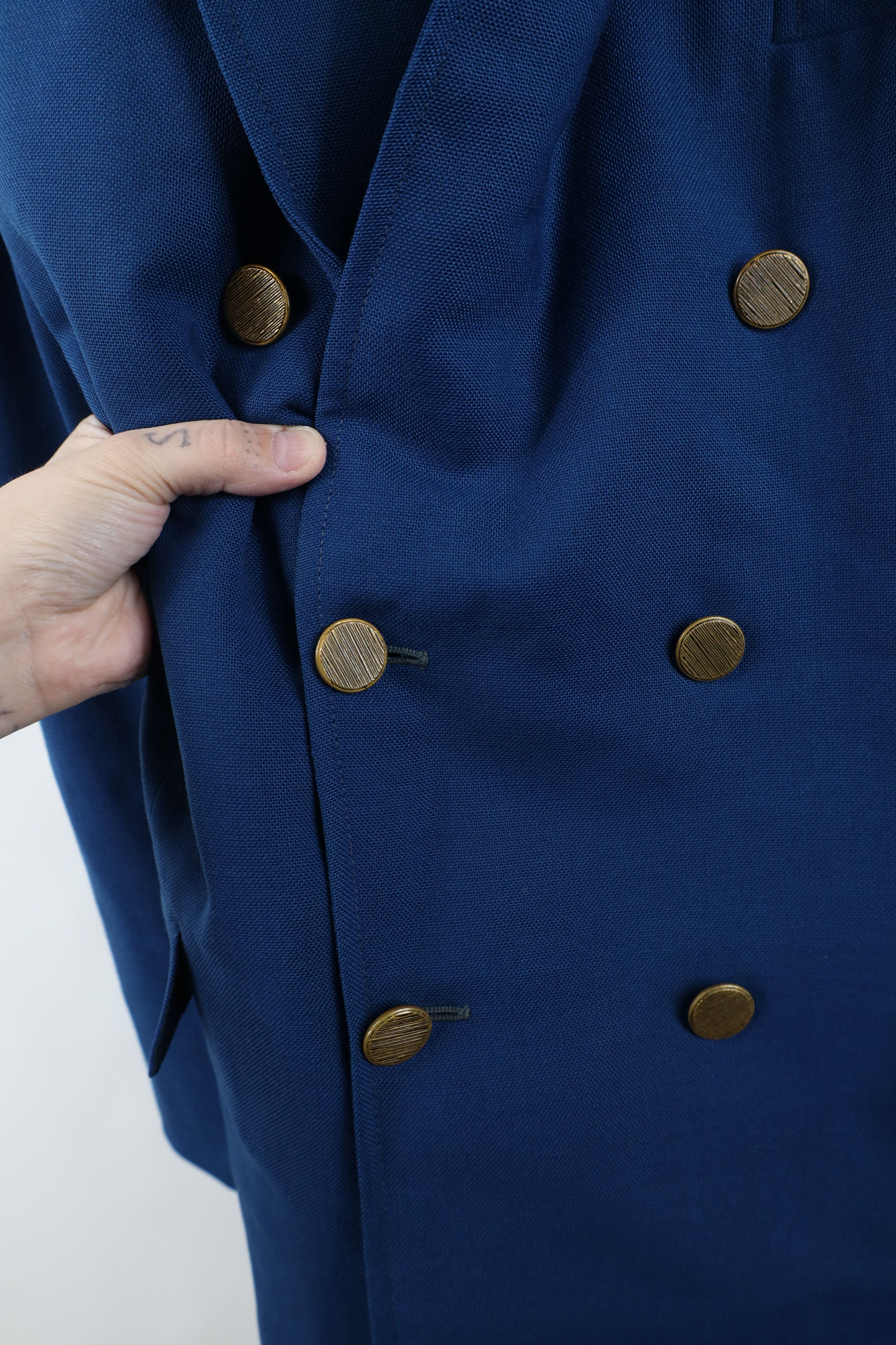 Vintage Vintage 50s 60s Macys Gabardine Breasted Suit Jacket Blazer Size US XL / EU 56 / 4 - 5 Thumbnail