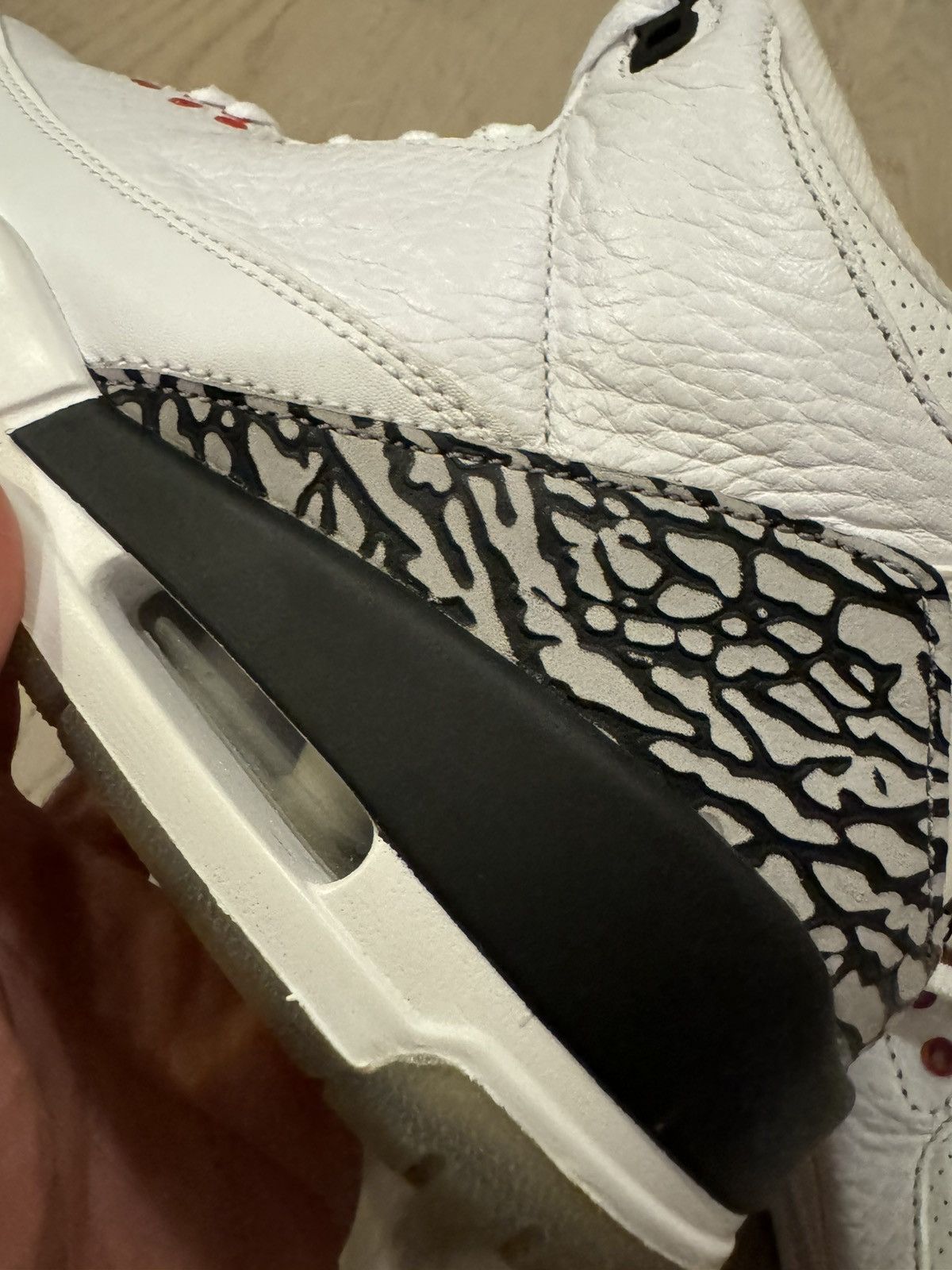 Nike NIKE AIR JORDAN 3 “FREE THROW LINE” white cement size US8UK7 Size US 8 / EU 41 - 23 Thumbnail