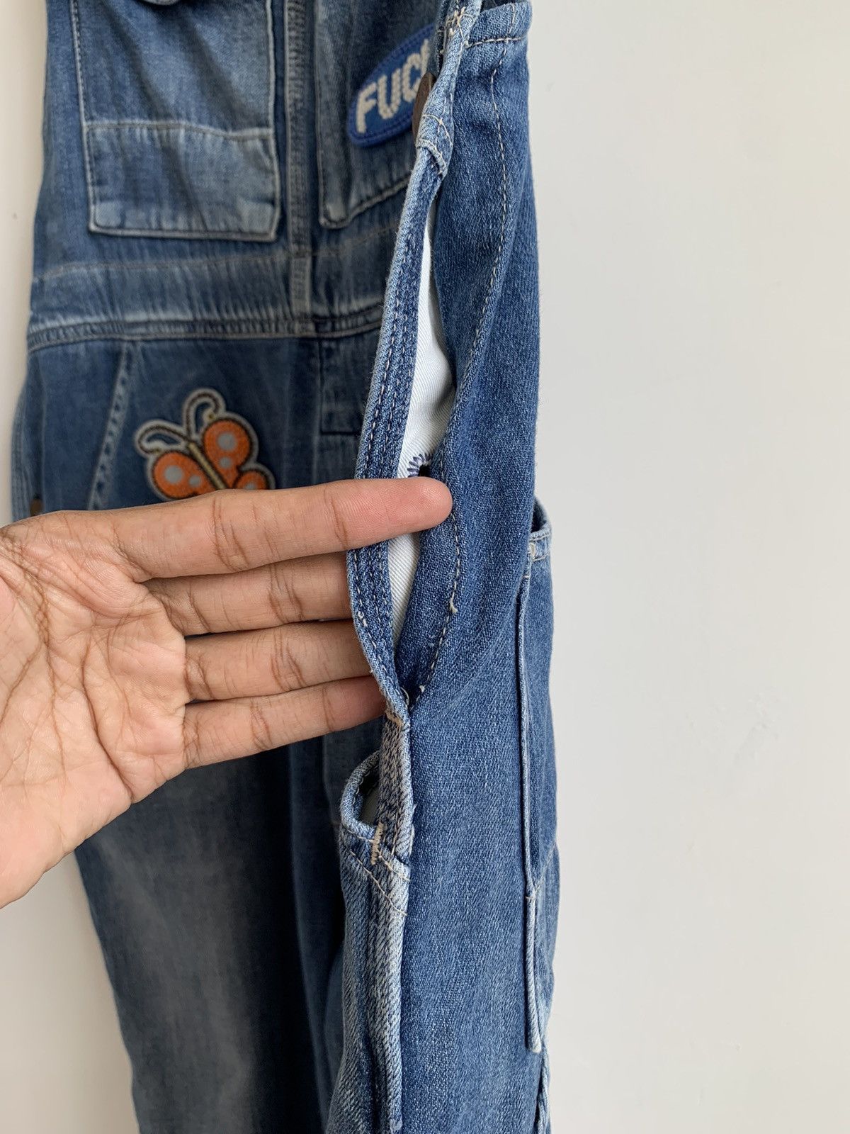 Hysteric Glamour Hysteric Glamour FUCK Denim Overall Size US 34 / EU 50 - 7 Thumbnail