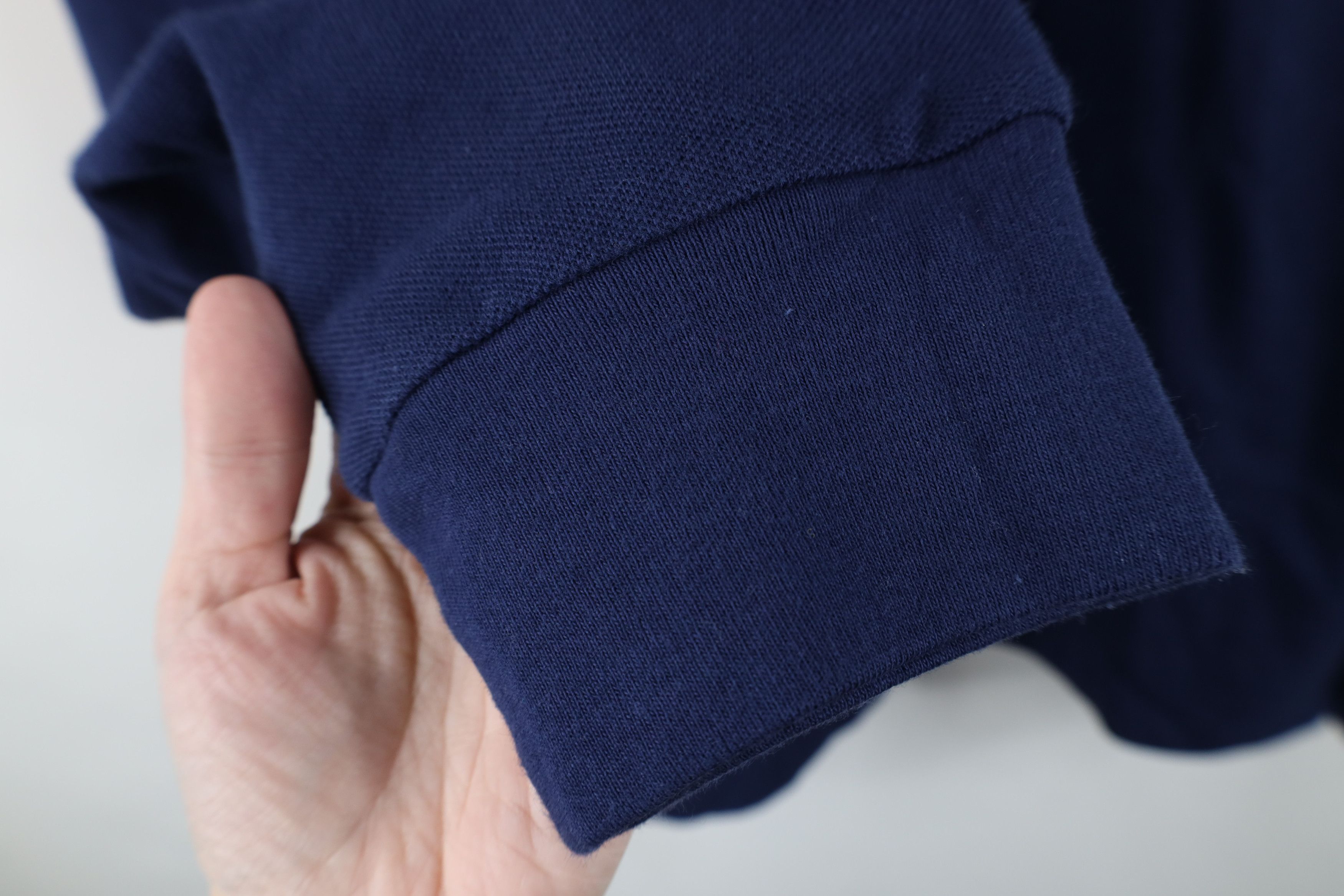 Polo Ralph Lauren Vintage Ralph Lauren Pique Long Sleeve Polo Shirt Blue Size US M / EU 48-50 / 2 - 7 Thumbnail