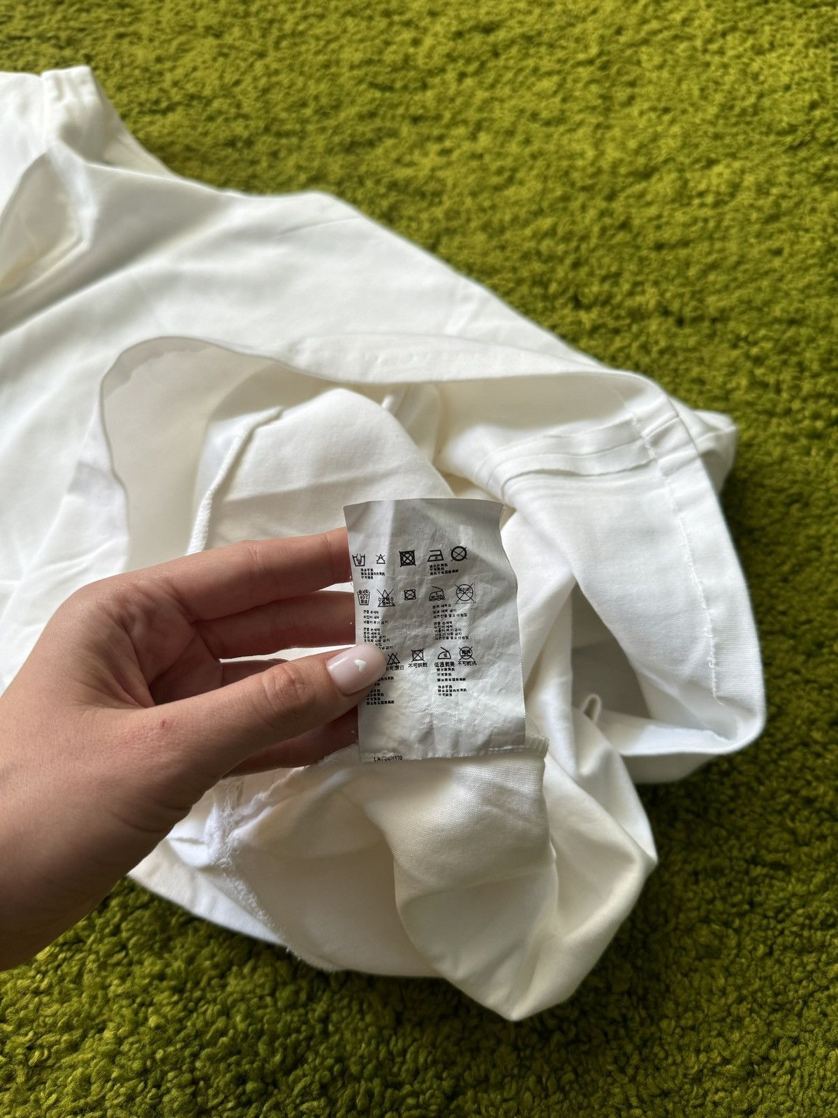 Prada Prada white tab patch logo dress Size M / US 6-8 / IT 42-44 - 6 Thumbnail