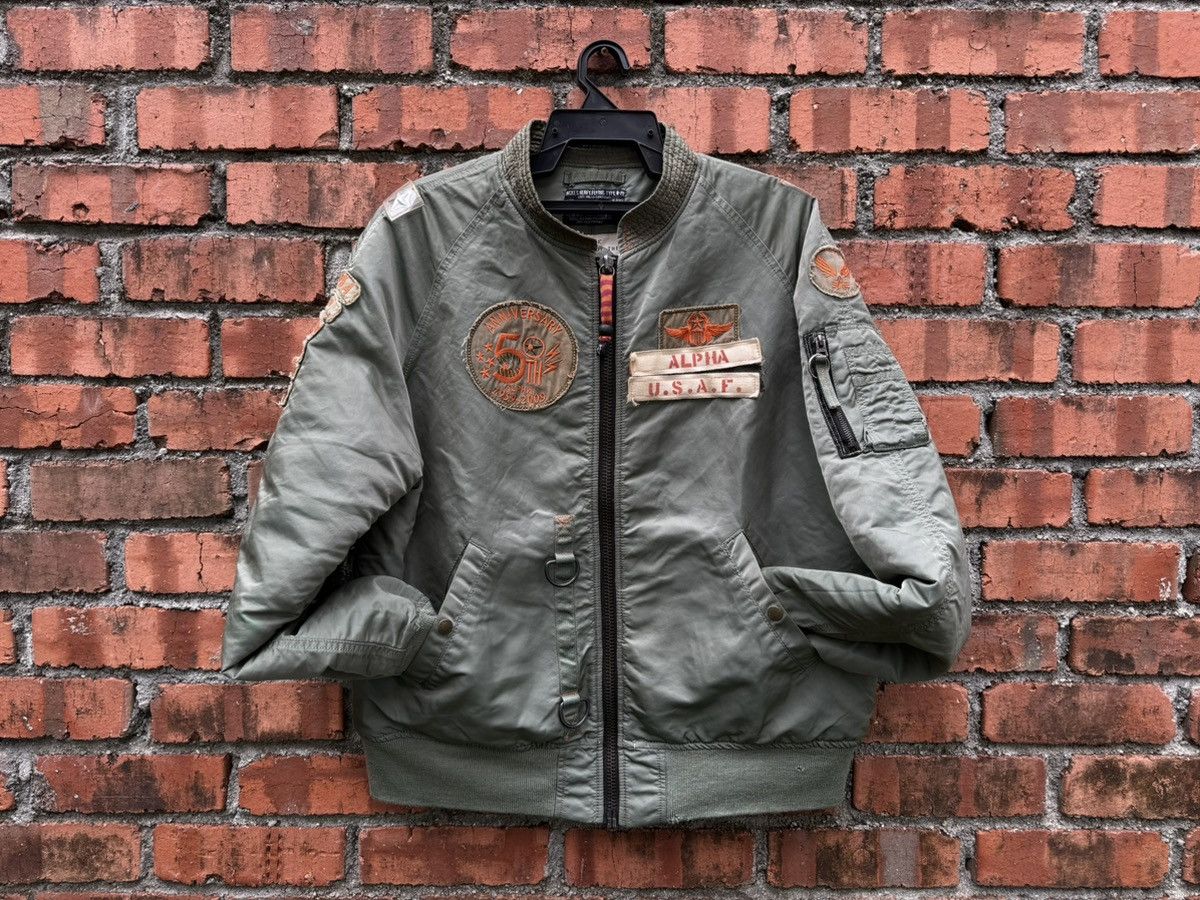 Alpha Industries Alpha industries flight jacket 50 anniversary Size US XL / EU 56 / 4 - 1 Thumbnail