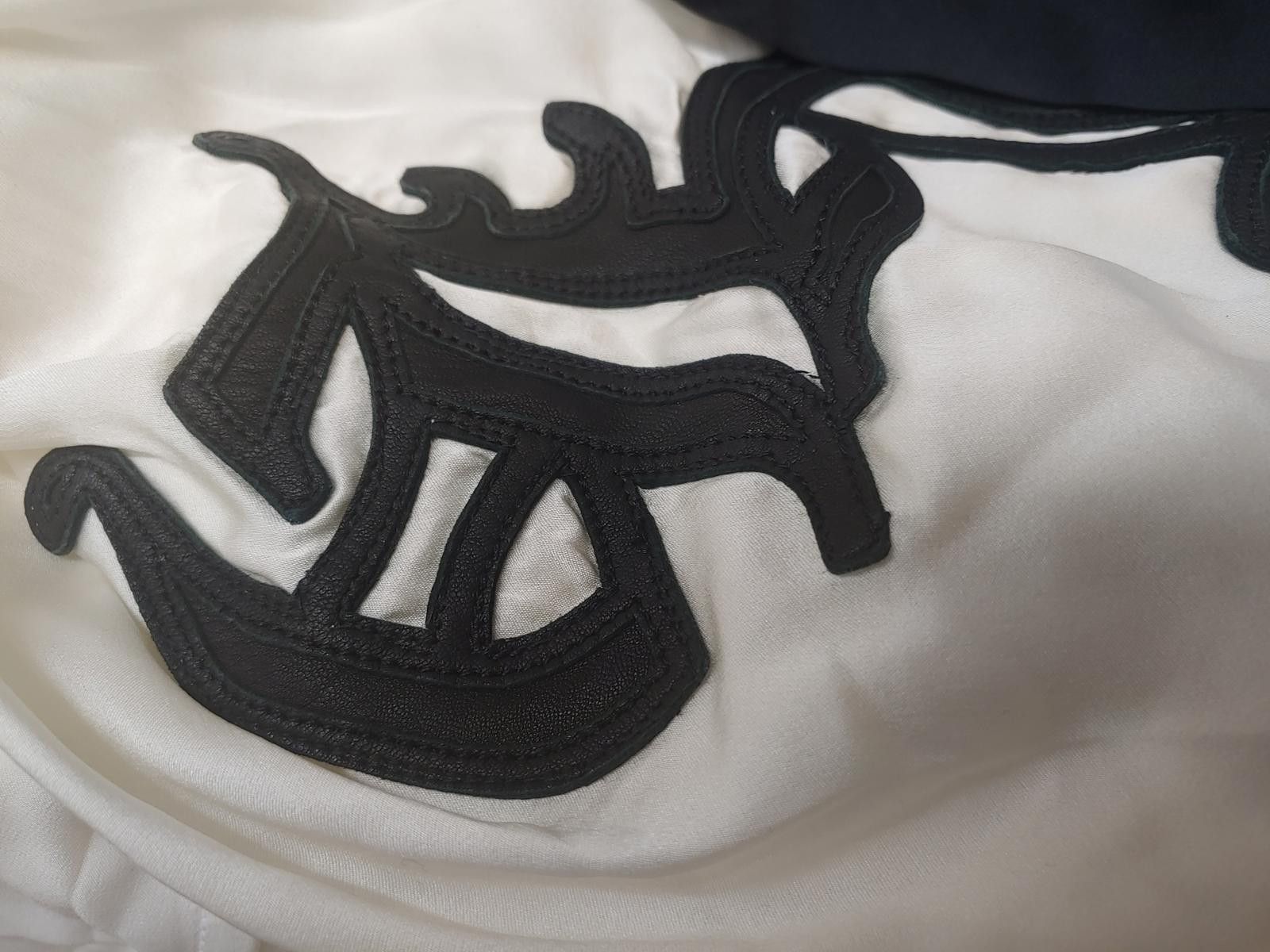 Chrome Hearts Chrome Hearts Silk & Leather Boxing Robe Size ONE SIZE - 4 Thumbnail