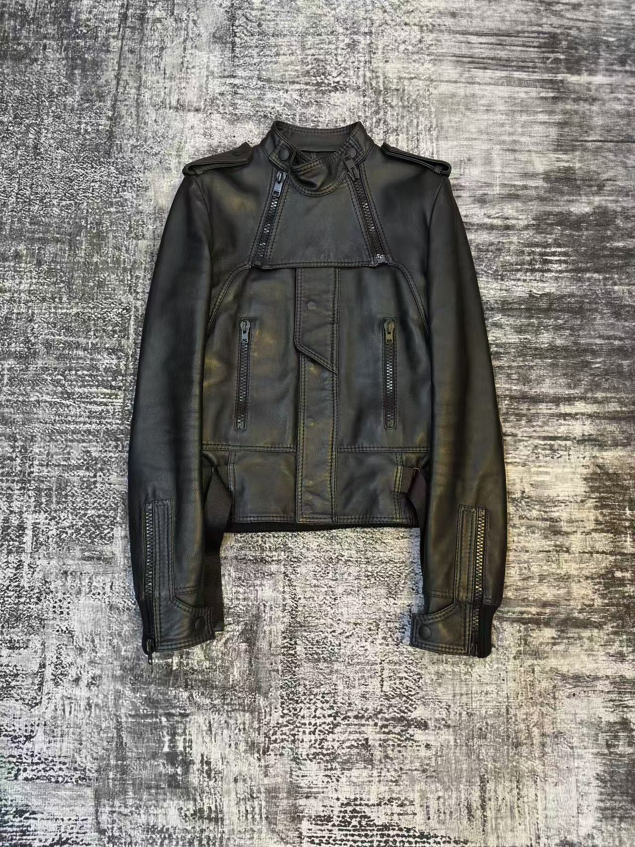 Dior SZ 48 AW06 Dior Homme A2 leather jacket Hedi Slimane era