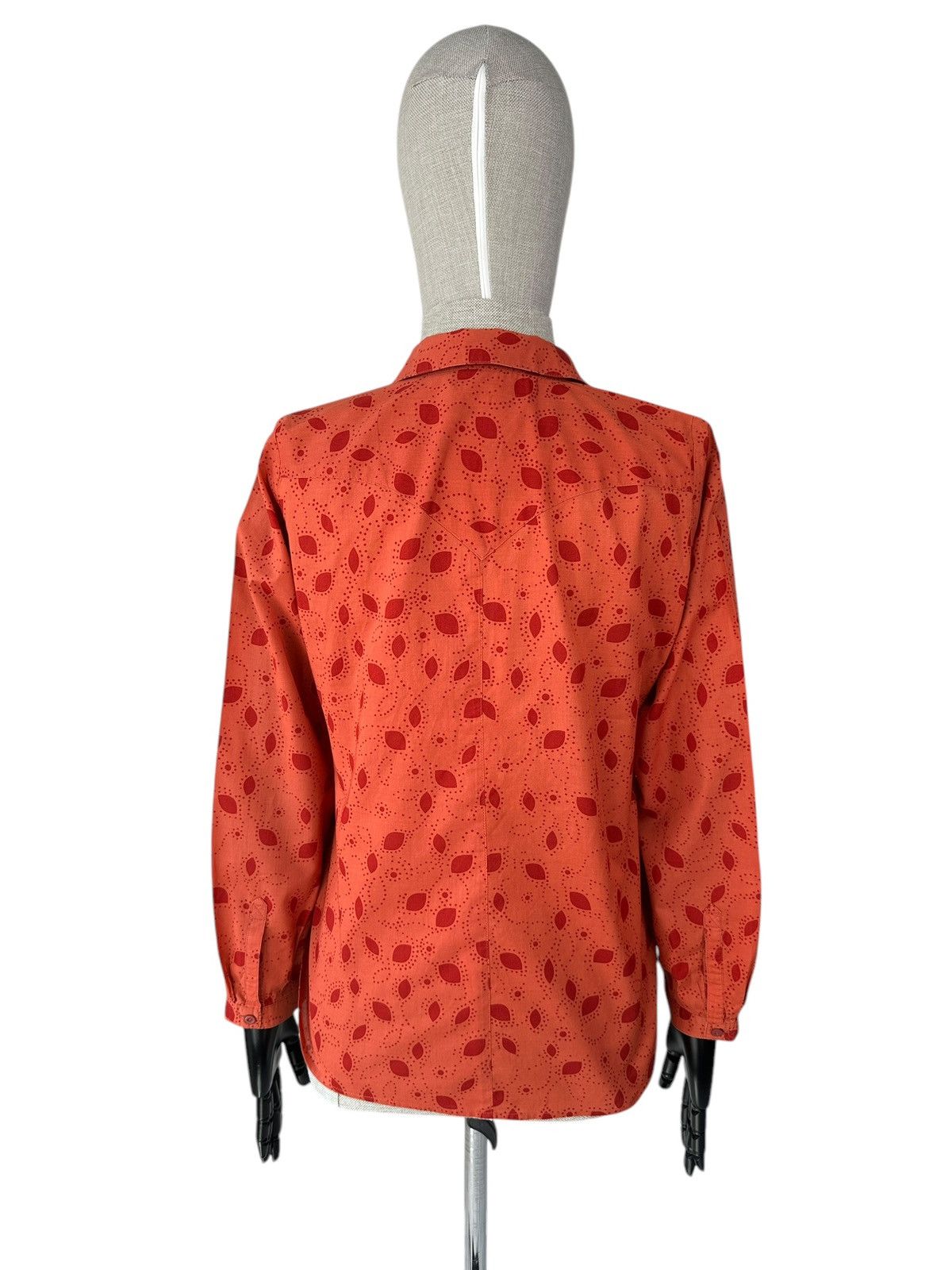 Gudrun Sjoden GUDRUN SJODEN Floral Print Button Up Shirt Long Sleeve Size S / US 4 / IT 40 - 2 Thumbnail