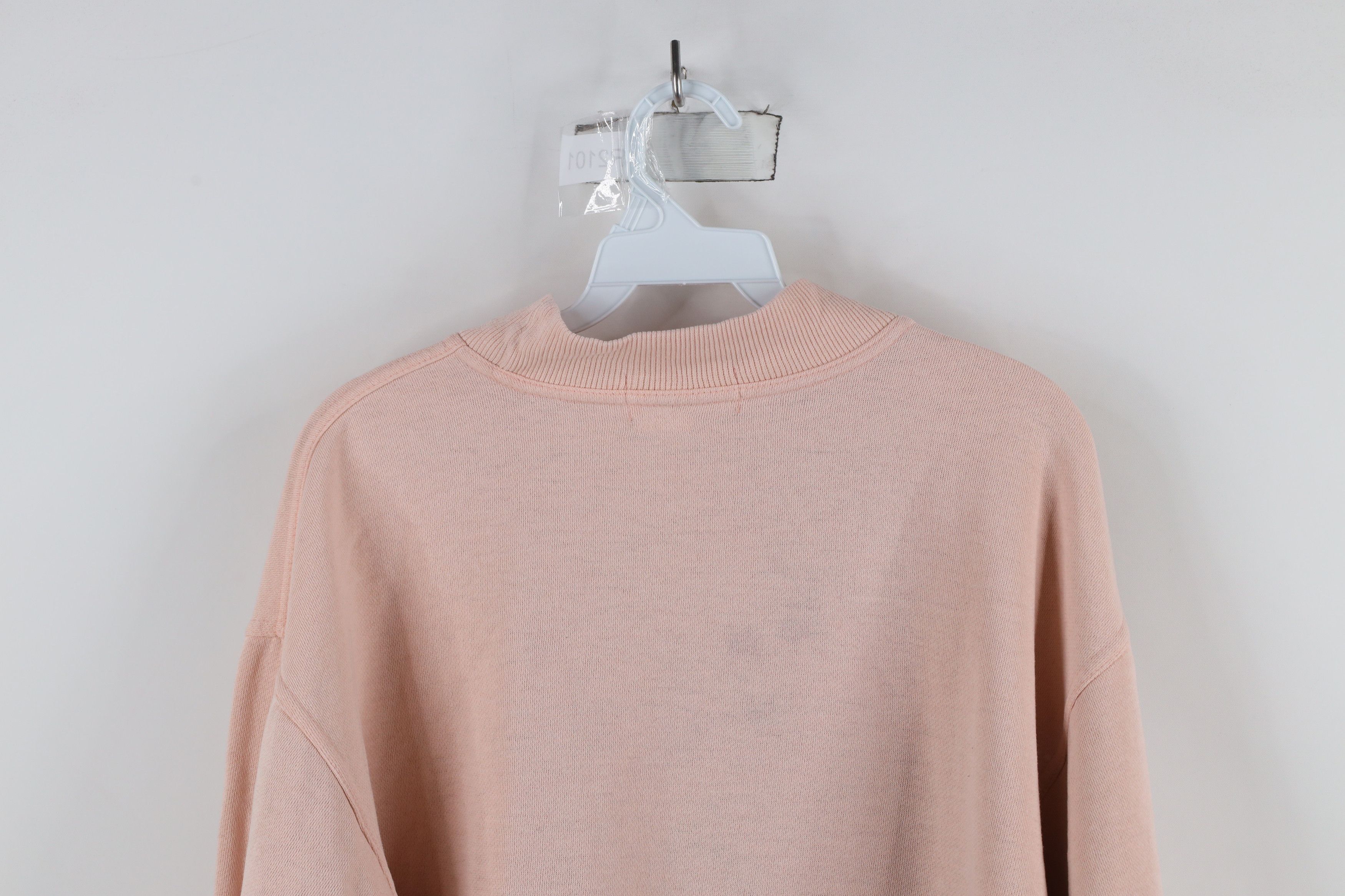 Vintage Vintage 90s IOU Streetwear Spell Out Mock Neck Sweatshirt Size L / US 10 / IT 46 - 10 Thumbnail