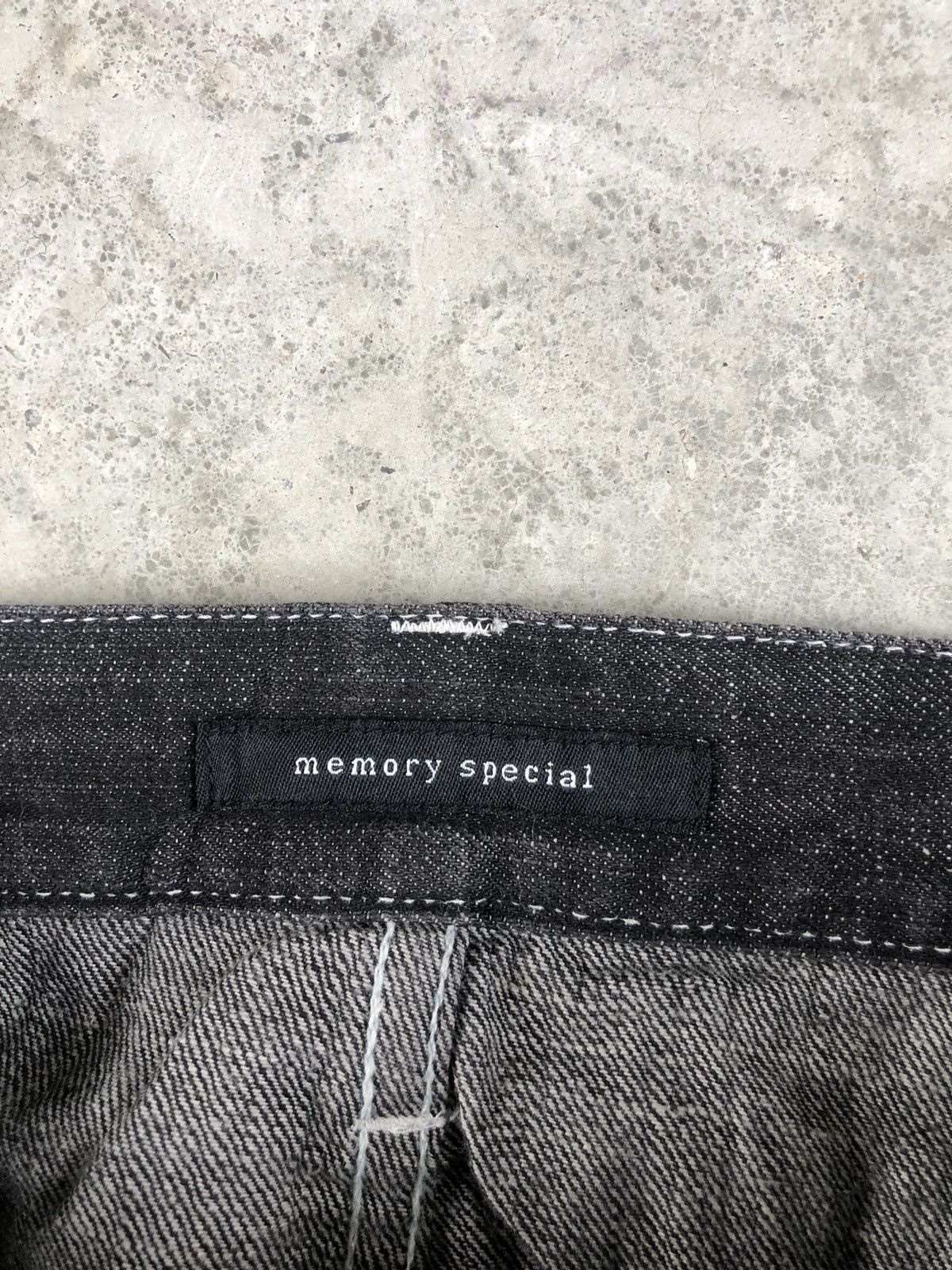 Japanese Brand Japanese Memory Special Double Waist Embroidered Logo Dis Size US 32 / EU 48 - 18 Thumbnail