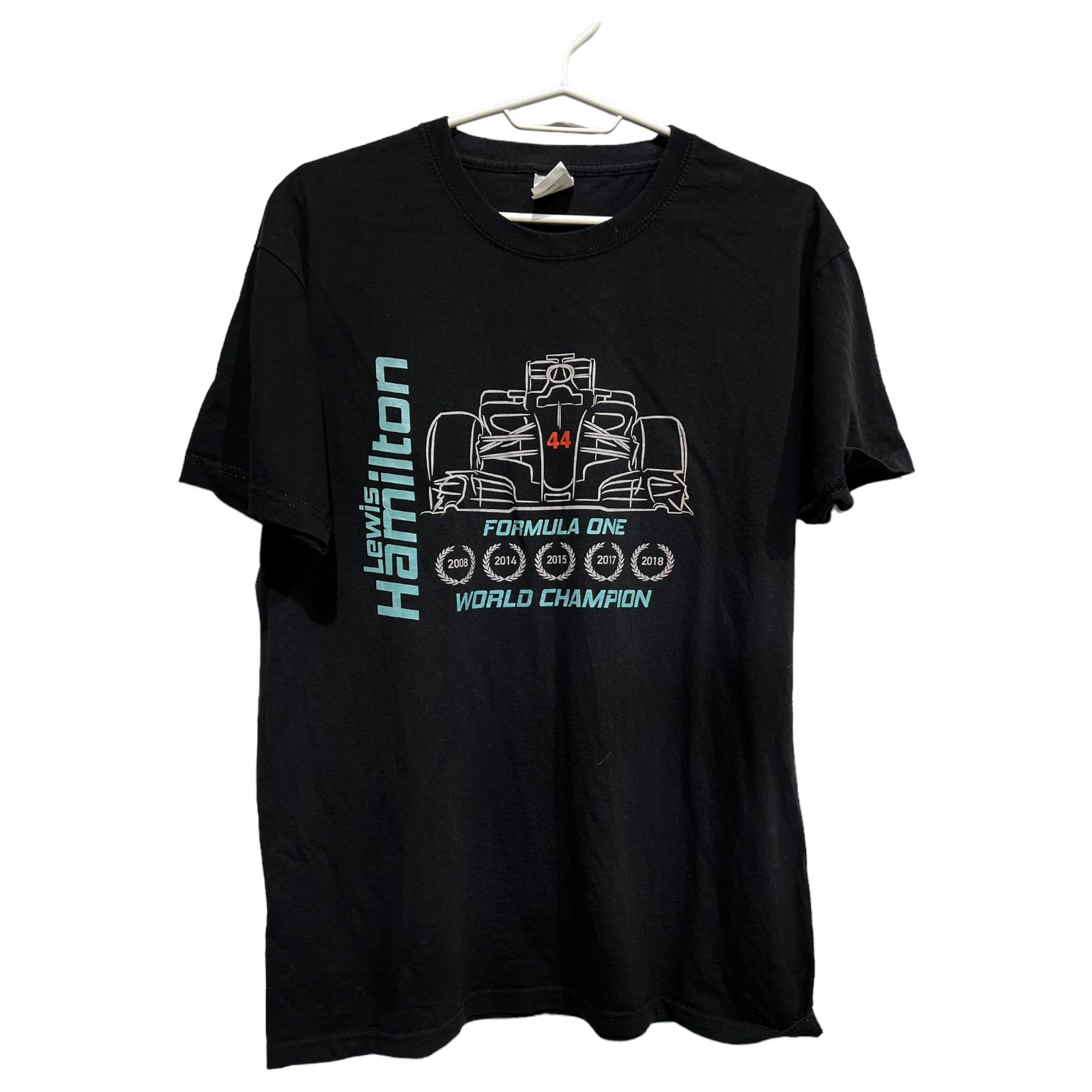 Formula 1 Lewis Hamilton F1 Racing Fun T shirt Size M Size US M / EU 48-50 / 2 - 1 Thumbnail
