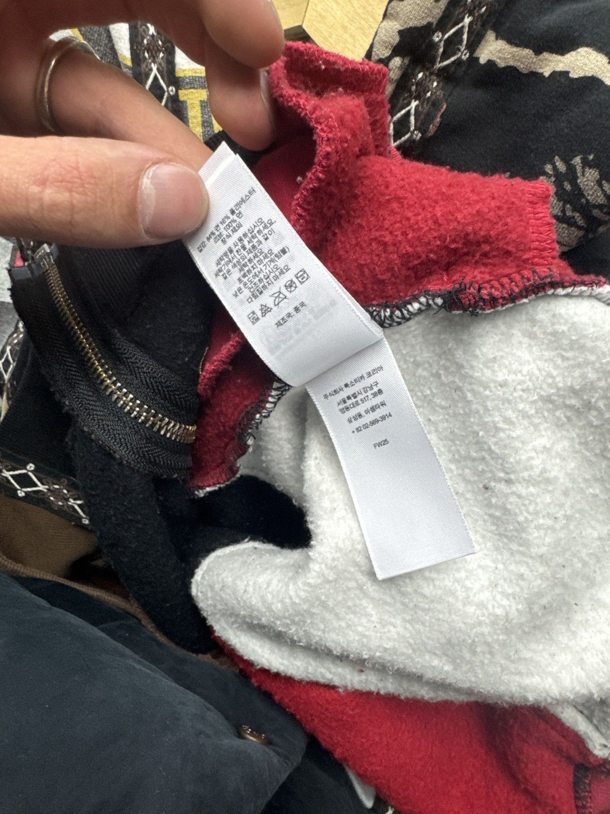 Number (N)ine × Supreme Supreme x Number (N)ine All Over Print Zip-Up Hoodie Size US L / EU 52-54 / 3 - 5 Thumbnail