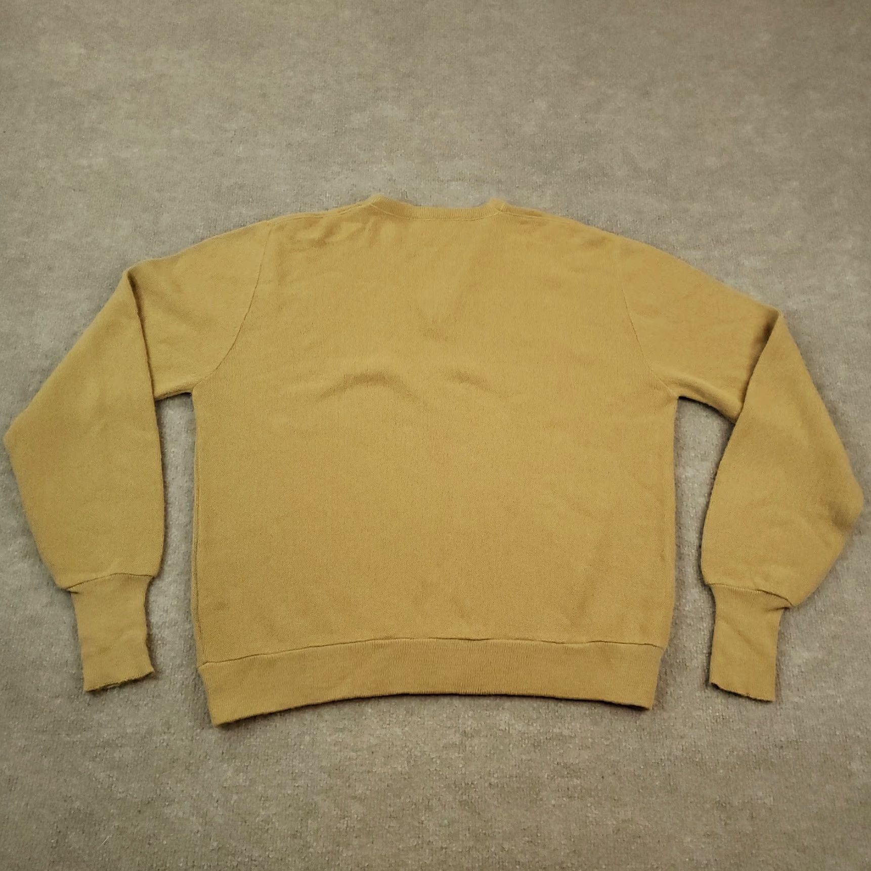 Lacoste IZOD Mens XL Brown V Neck Sweater Long Sleeve Pullover Casual Size US XL / EU 56 / 4 - 8 Thumbnail