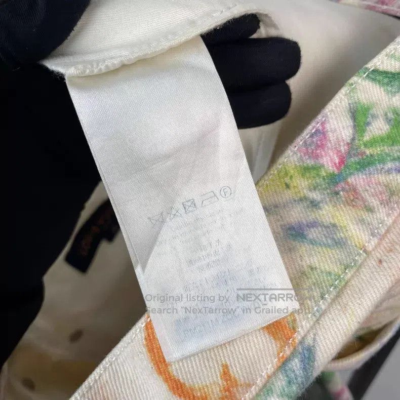 Louis Vuitton Louis Vuitton Colorful crayon graffiti full jeans Size US 28 / EU 44 - 9 Thumbnail