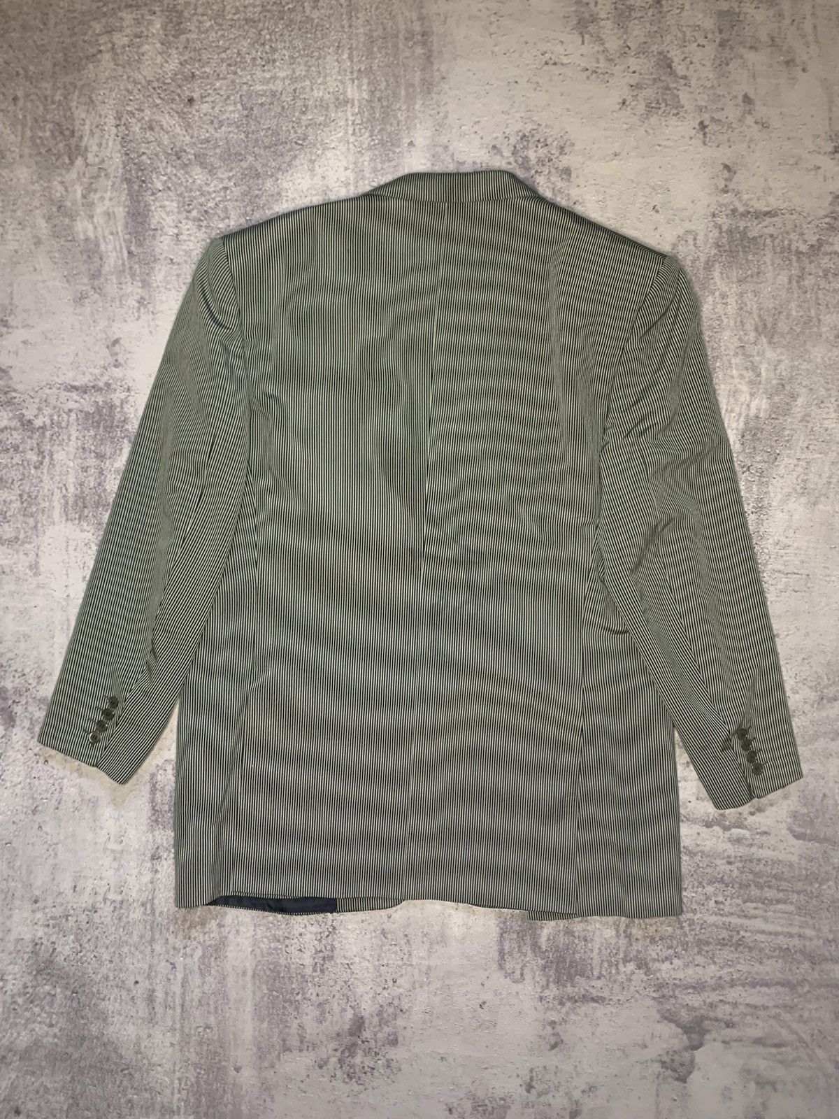 Brioni Brioni Silk Stripped Blazer Size 54R - 2 Thumbnail