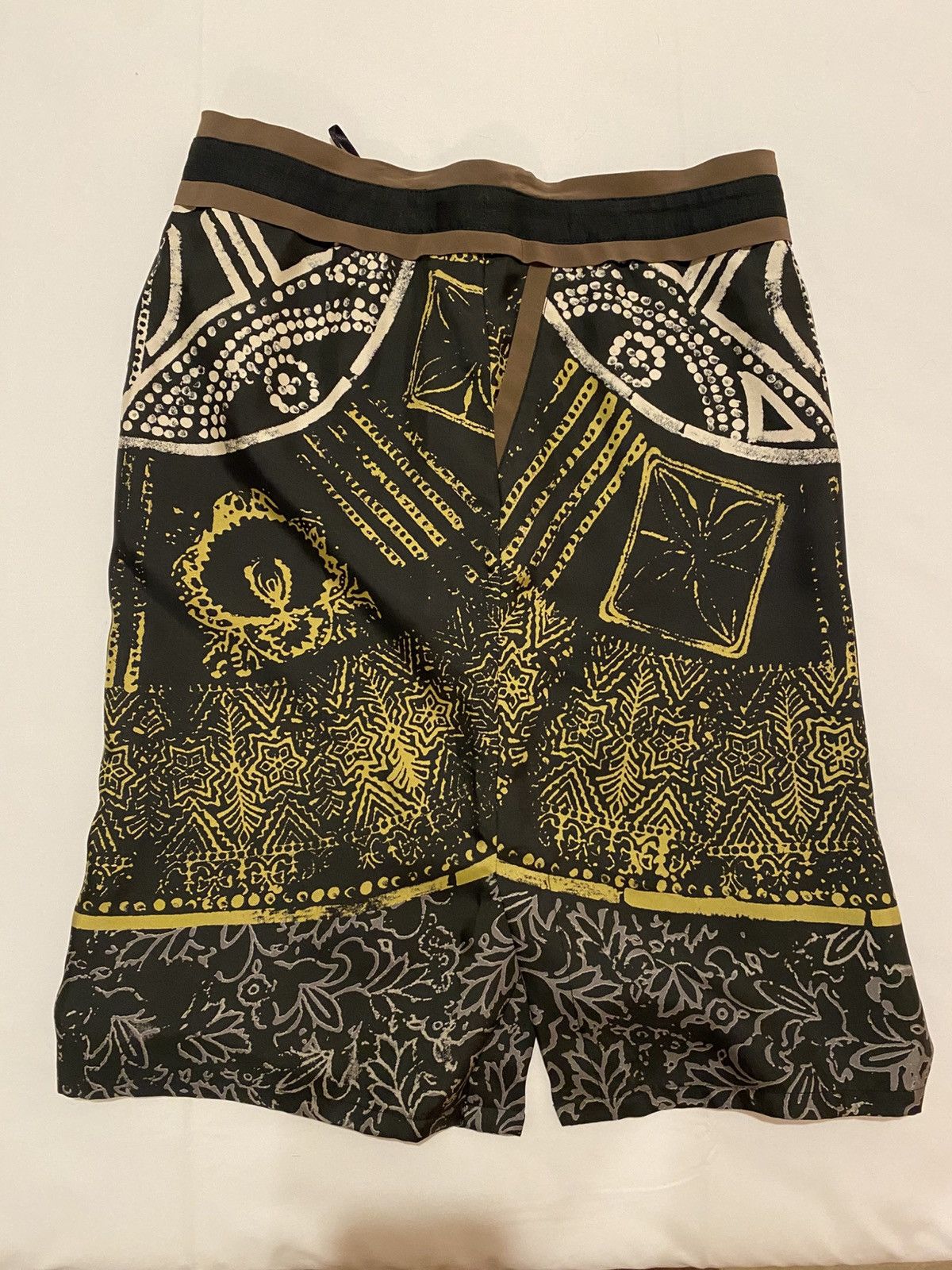 Designer × Etro Etro crazy mini skirts size 38 print made in italy silk lino Size 27" / US 4 / IT 40 - 5 Thumbnail