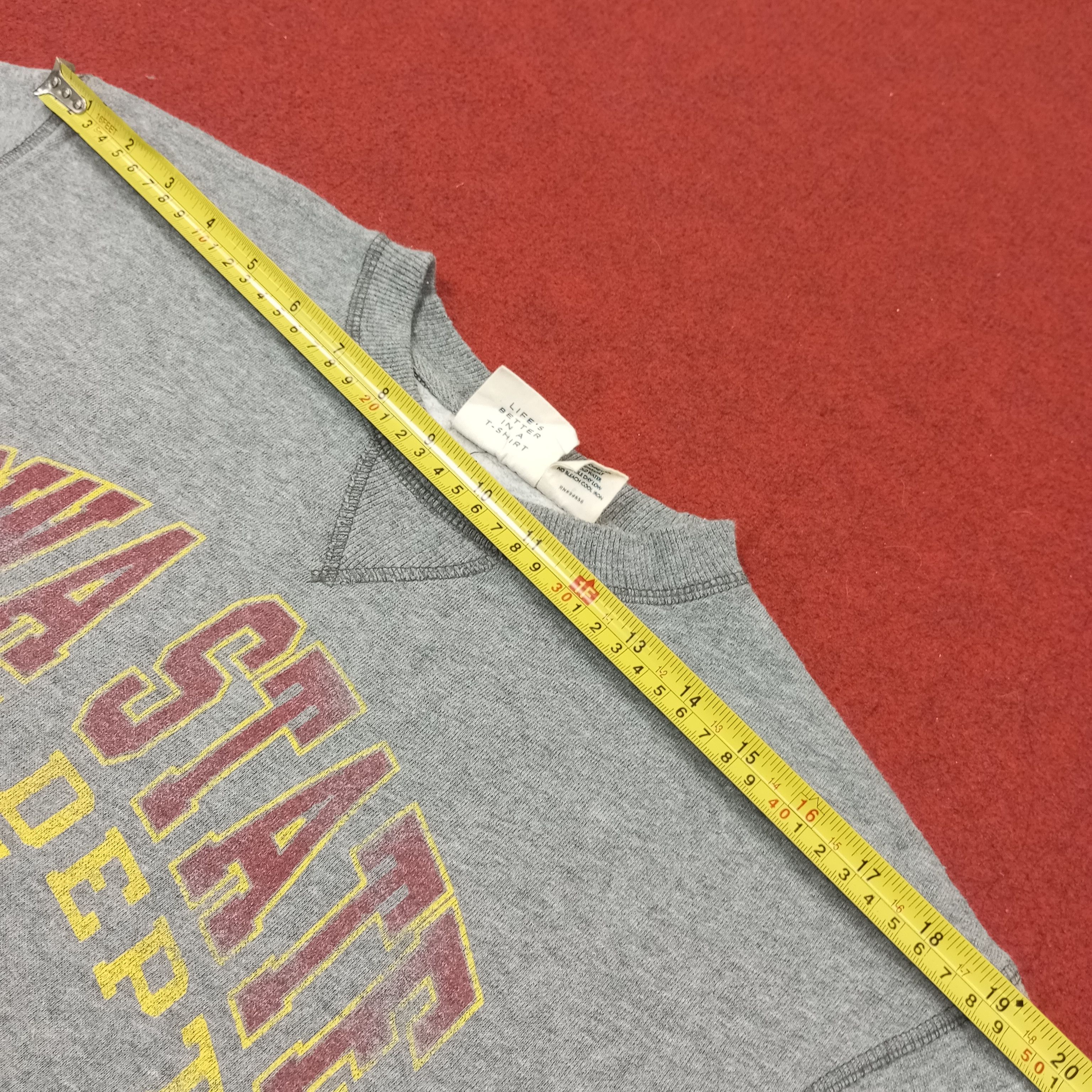 Vintage Iowa State Cyclones Streetwear Sweatshirt c225n4 Size US M / EU 48-50 / 2 - 6 Thumbnail