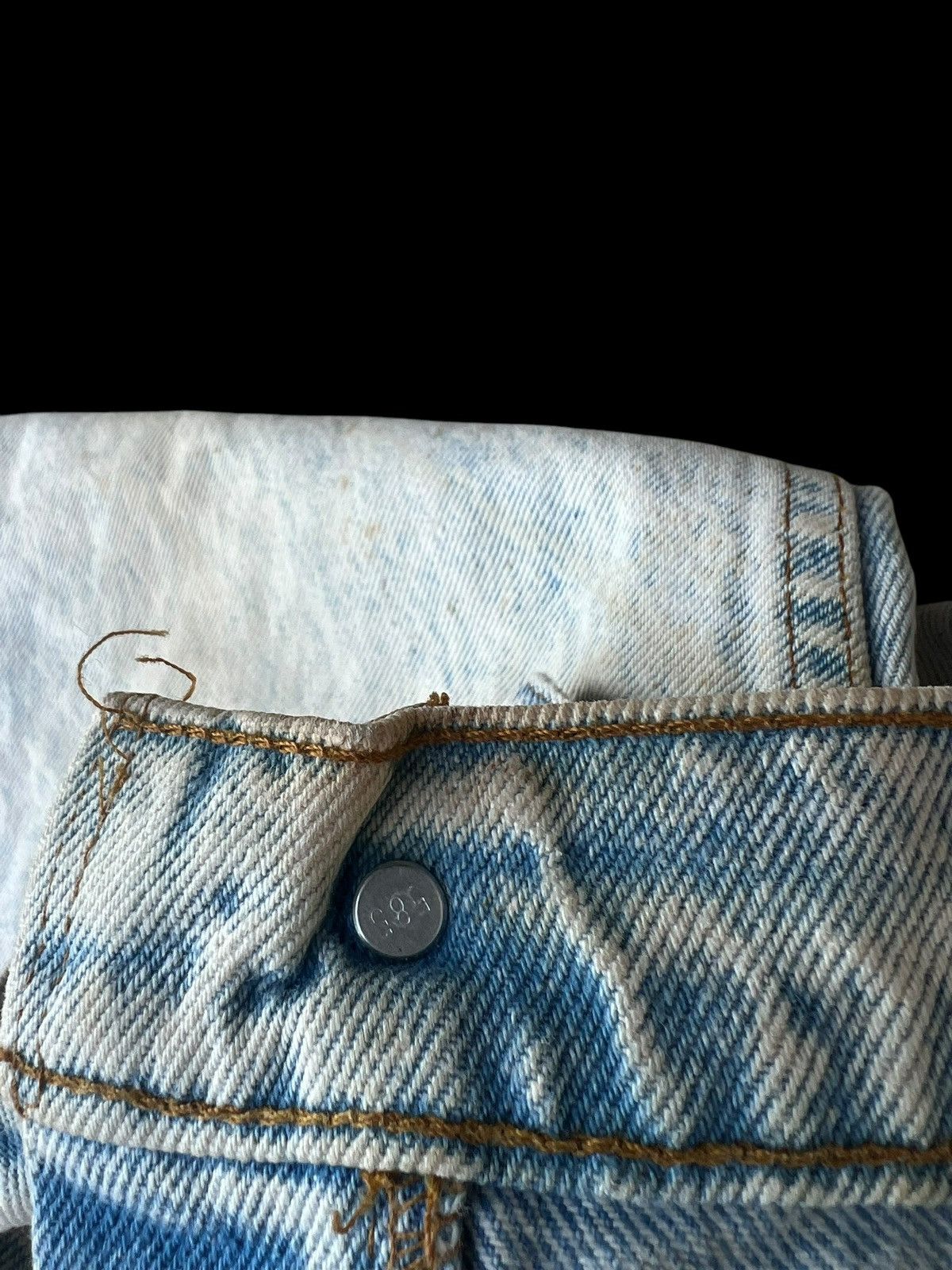 Levi's Dirty Mud Vintage Levi's 505 Stains Acid Wash Denim Jeans Size US 36 / EU 52 - 22 Thumbnail