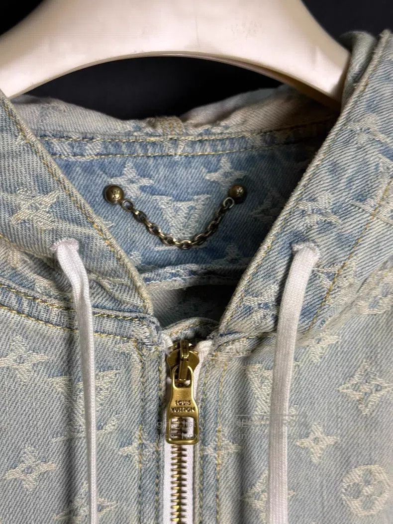 Louis Vuitton Louis Vuitton NBA Co-Branded Denim Jacket Size US M / EU 48-50 / 2 - 4 Thumbnail