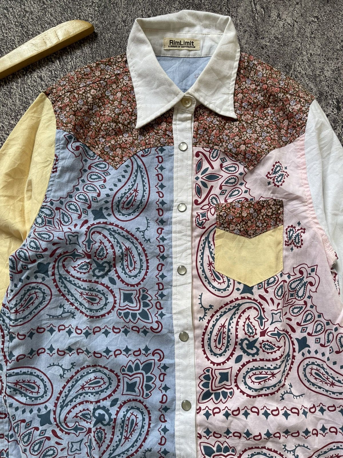 Japanese Brand RimLimit “Kapital Style” Button Shirt Size US M / EU 48-50 / 2 - 3 Thumbnail