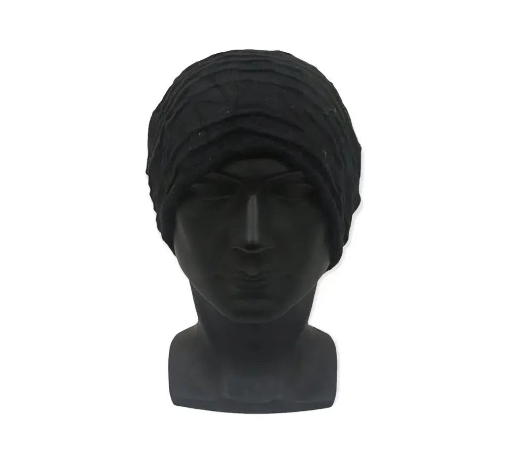 Japanese Brand × Vintage Japanese Brand Plain Beanie Hat Size ONE SIZE - 2 Thumbnail