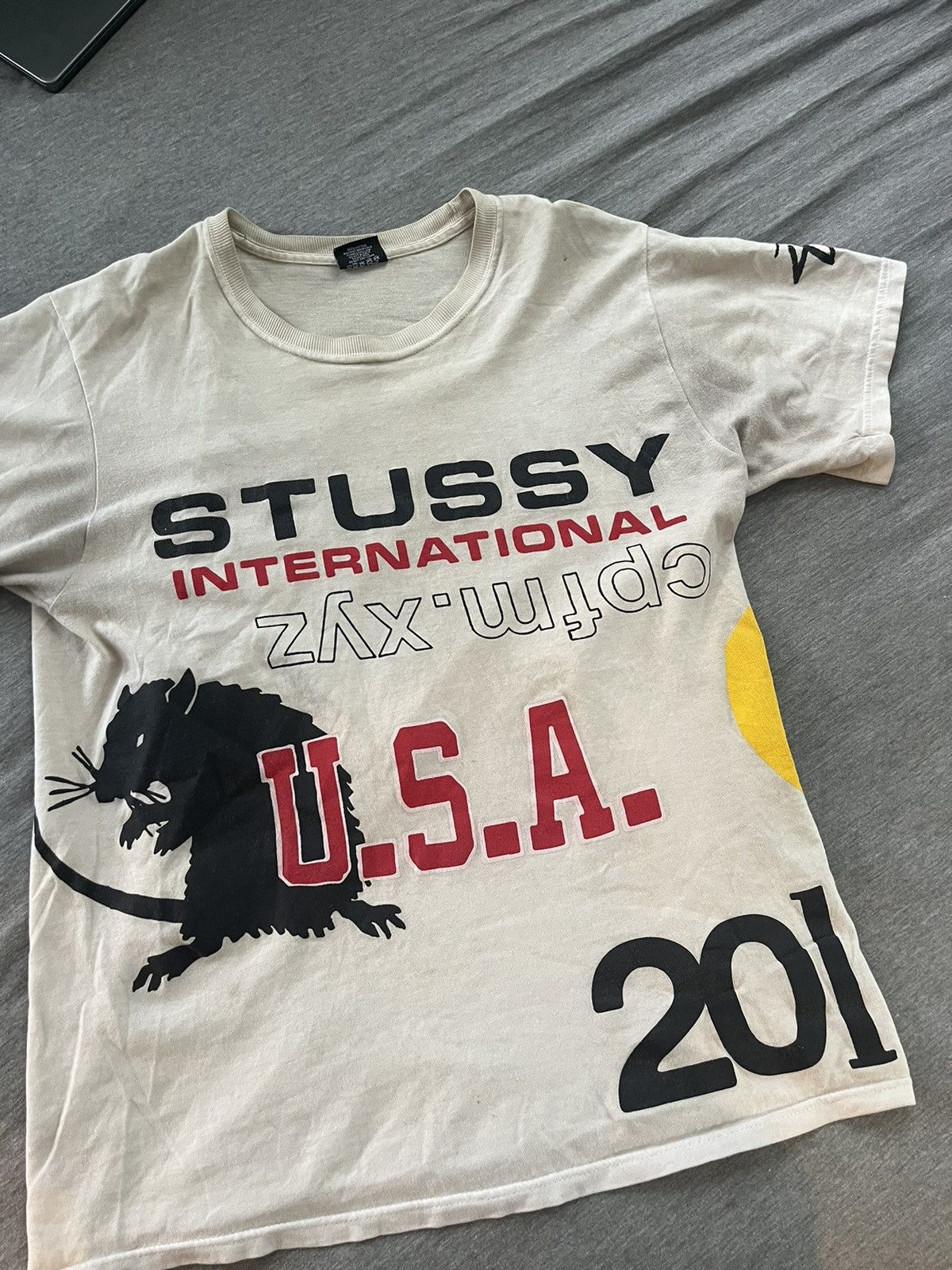 Stussy x Flea Market “Knowledge is King” T