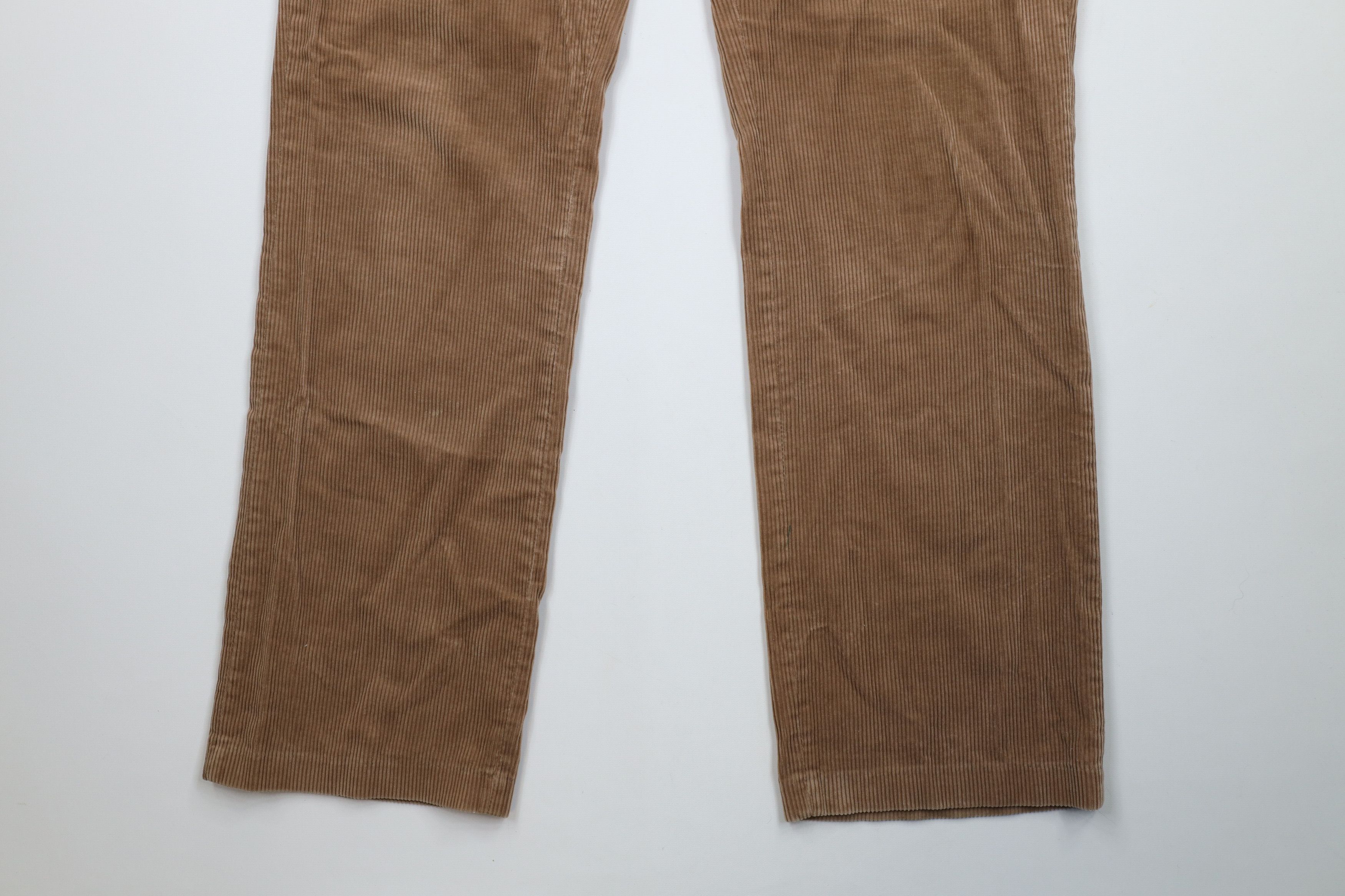 Vintage Vintage 90s Streetwear Flared Wide Leg Corduroy Chino Pants Size US 38 / EU 54 - 4 Thumbnail