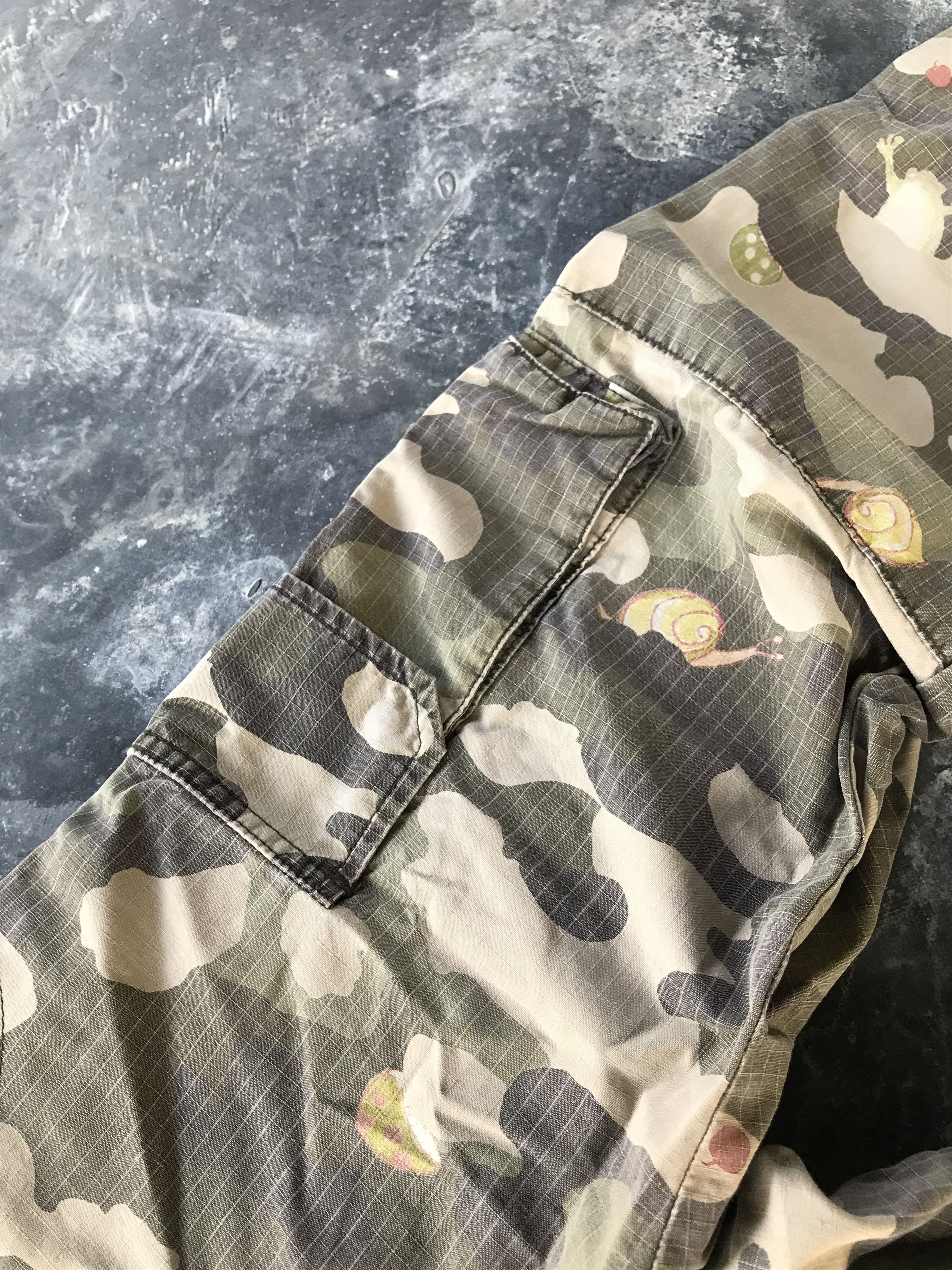 Issey Miyake Tsumori Chisato Camo Cargo Pants Size US 29 - 4 Thumbnail