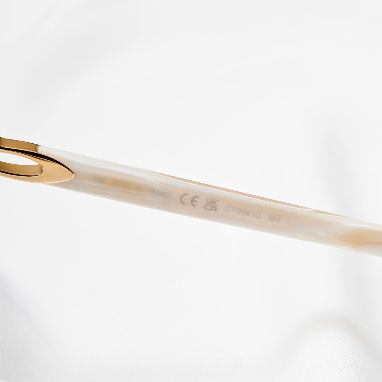 Cartier CARTIER CT0581O 003 GOLD GLASSES Size ONE SIZE - 5 Thumbnail