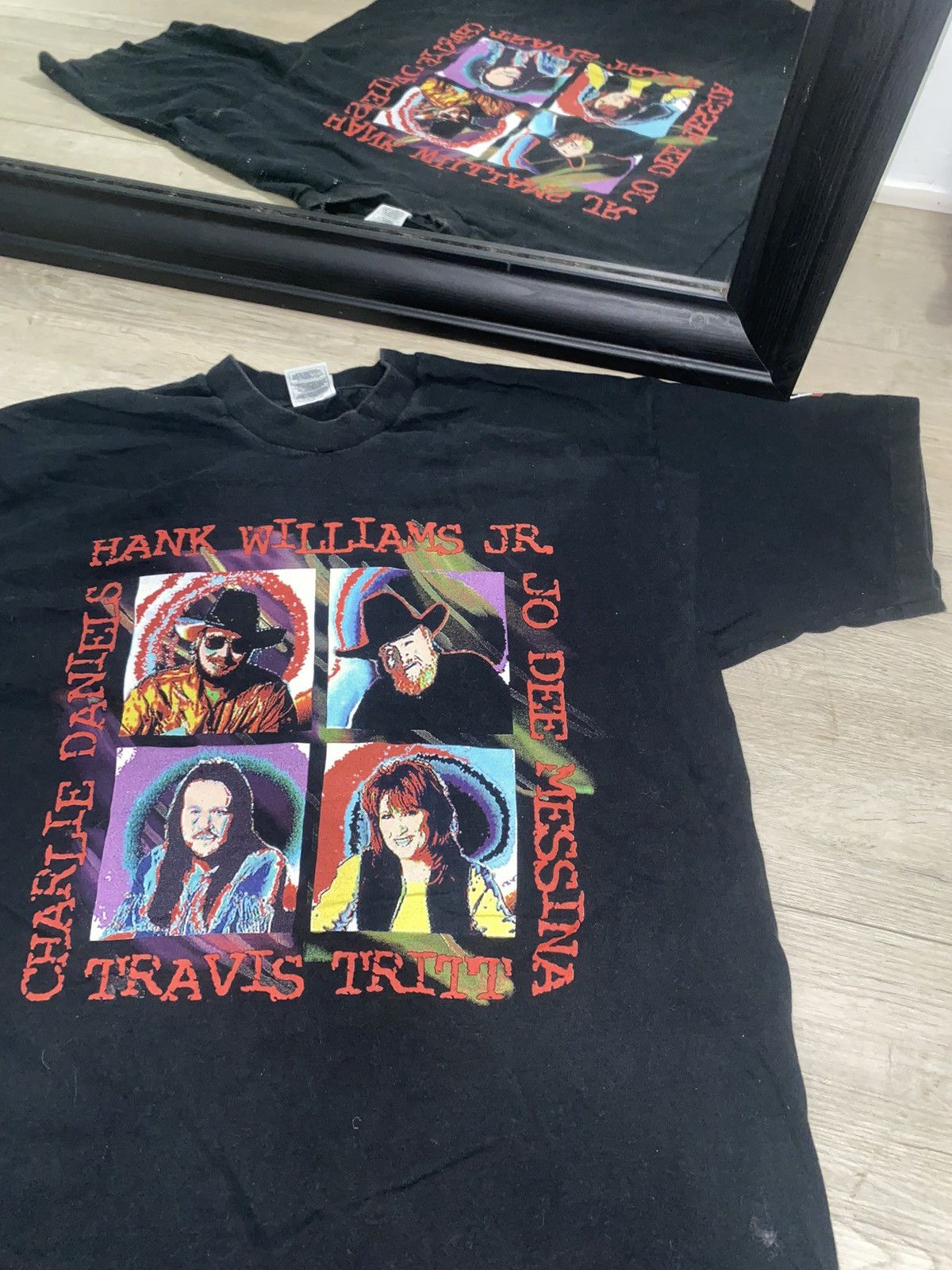 Band Tees × Vintage Rare Vintage / Y2K Country Grunge Shirt Size US XL / EU 56 / 4 - 1 Thumbnail