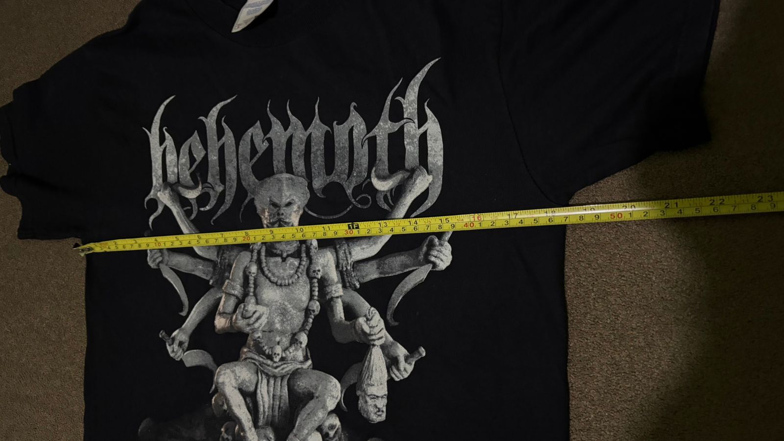 Band Tees Vtg Y2k Behemoth The Apostacy Shirt deicide cradle of filth Size US S / EU 44-46 / 1 - 7 Thumbnail