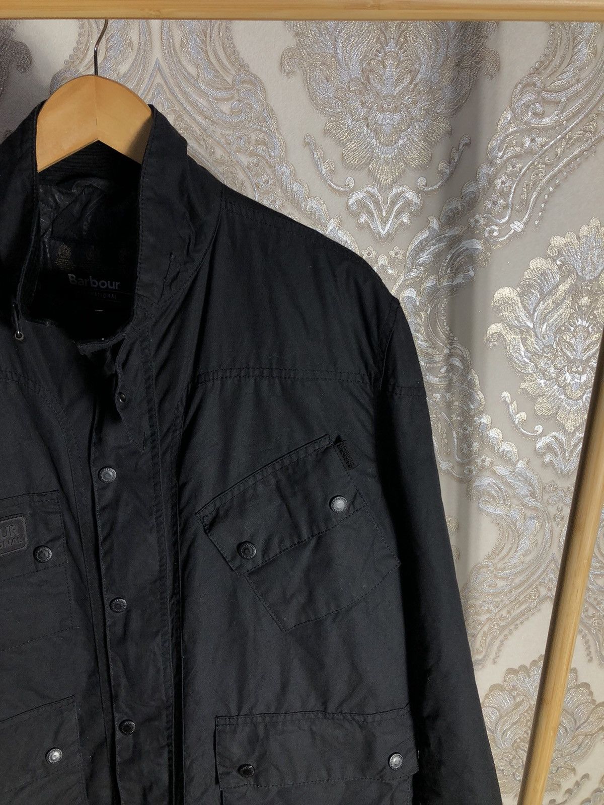 Barbour × Vintage VERY RARE BARBOUR INTERNATIONAL CRANK WAXED CASUAL JACKET Size US XXL / EU 58 / 5 - 5 Thumbnail