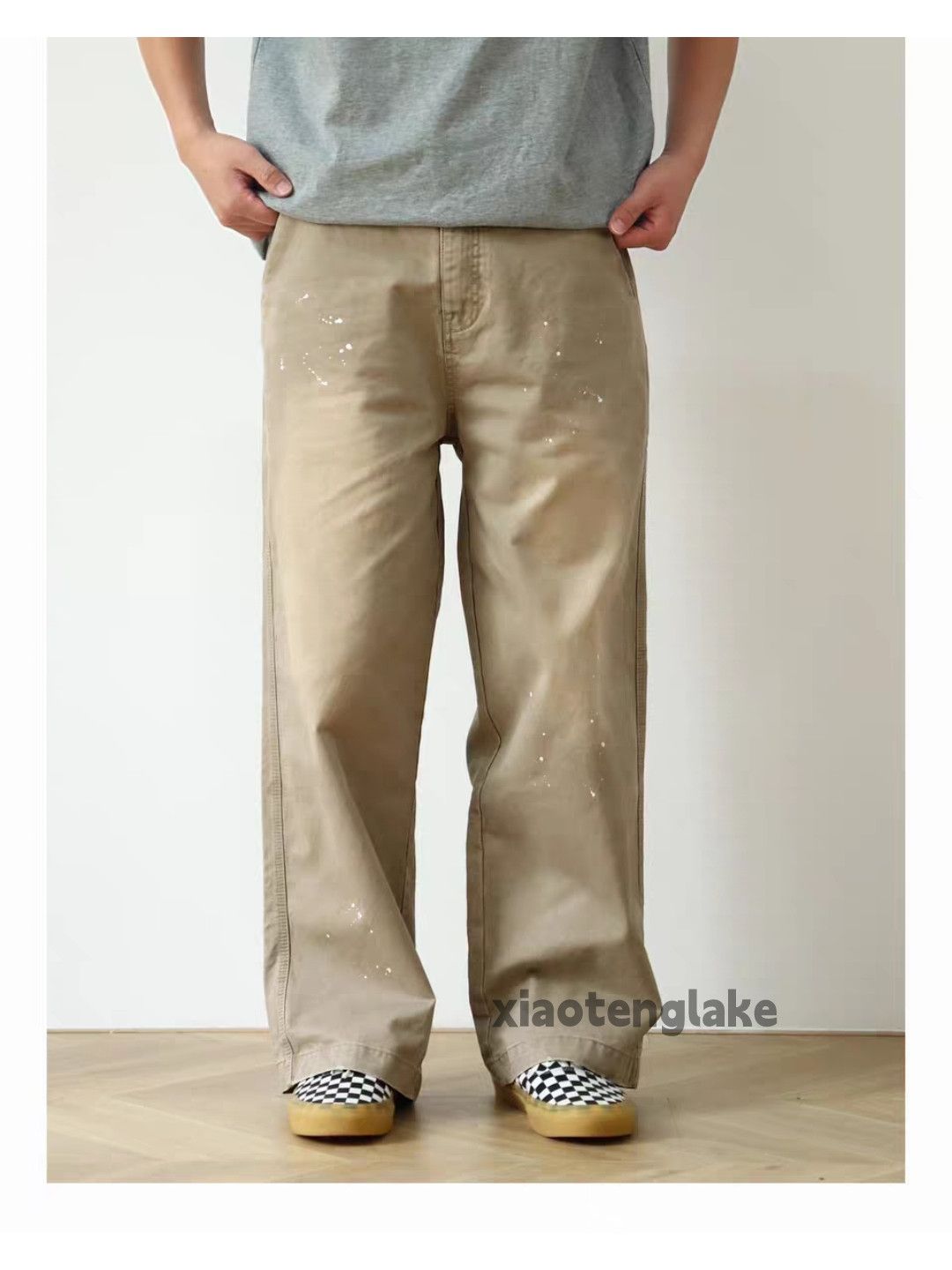 Vintage zx supreme Stussy style loose baggy cargo paint pants Size US 32 / EU 48 - 4 Thumbnail